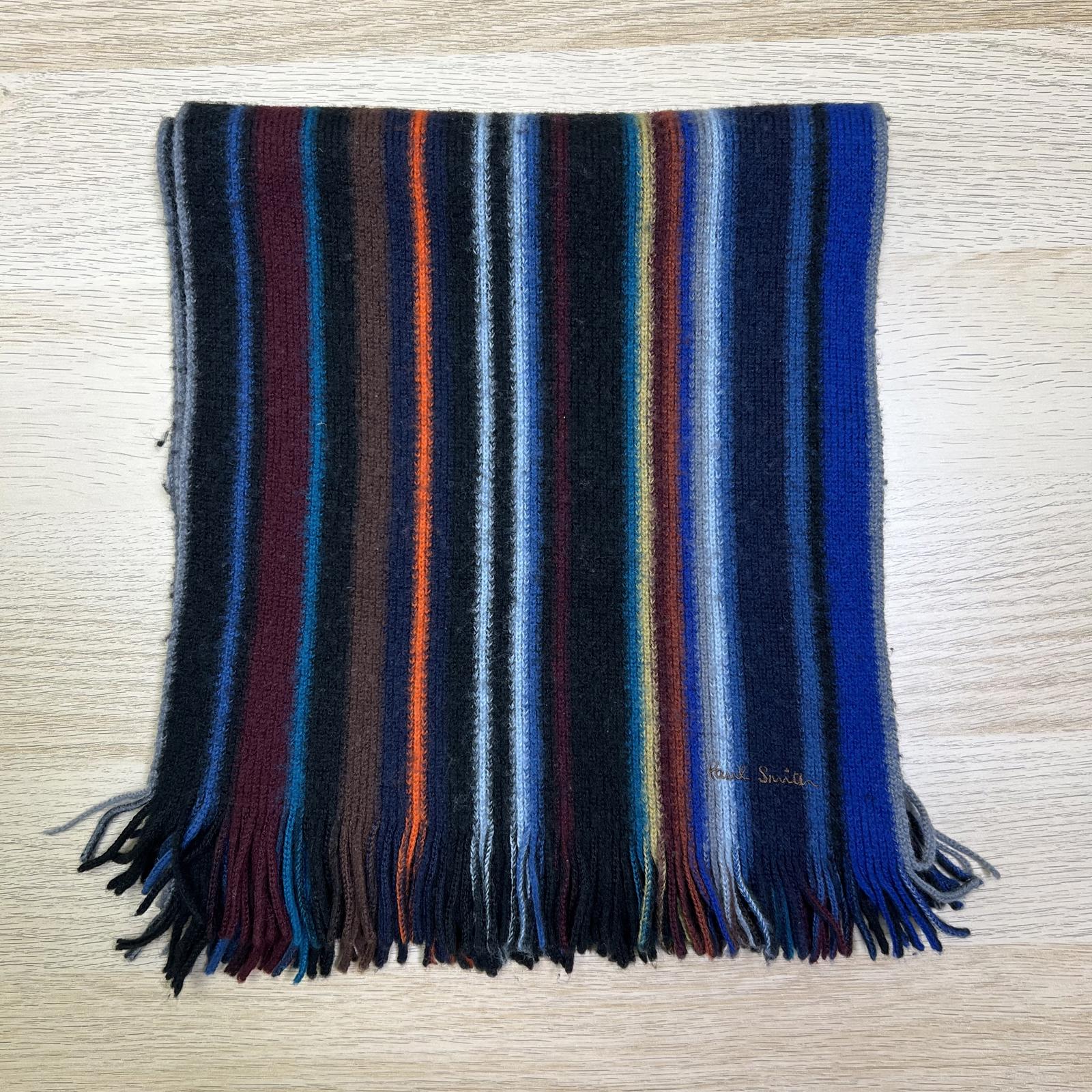 Vintage Paul Smith 100% Wool Scarf