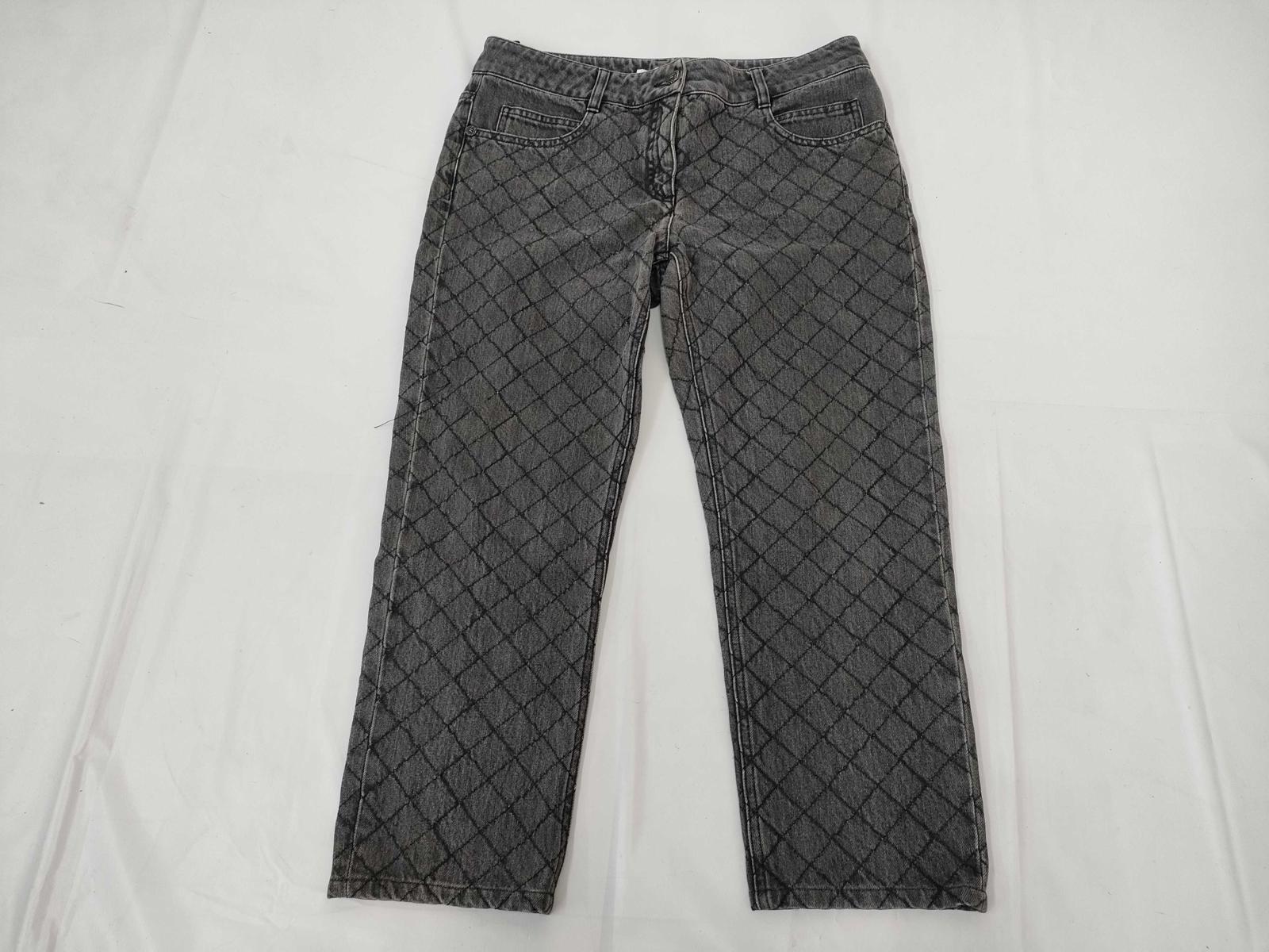 Chanel Matelasse Denim Jeans