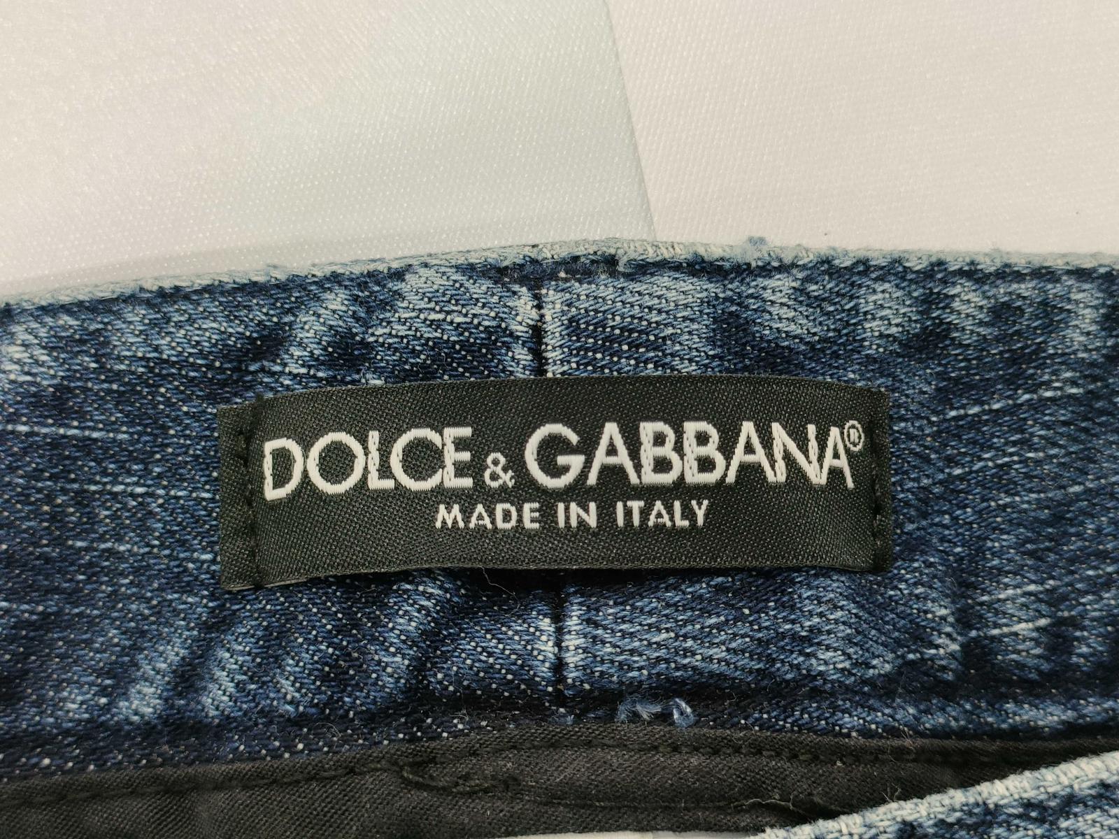 Dolce & Gabbana Jeweled Denim Jeans
