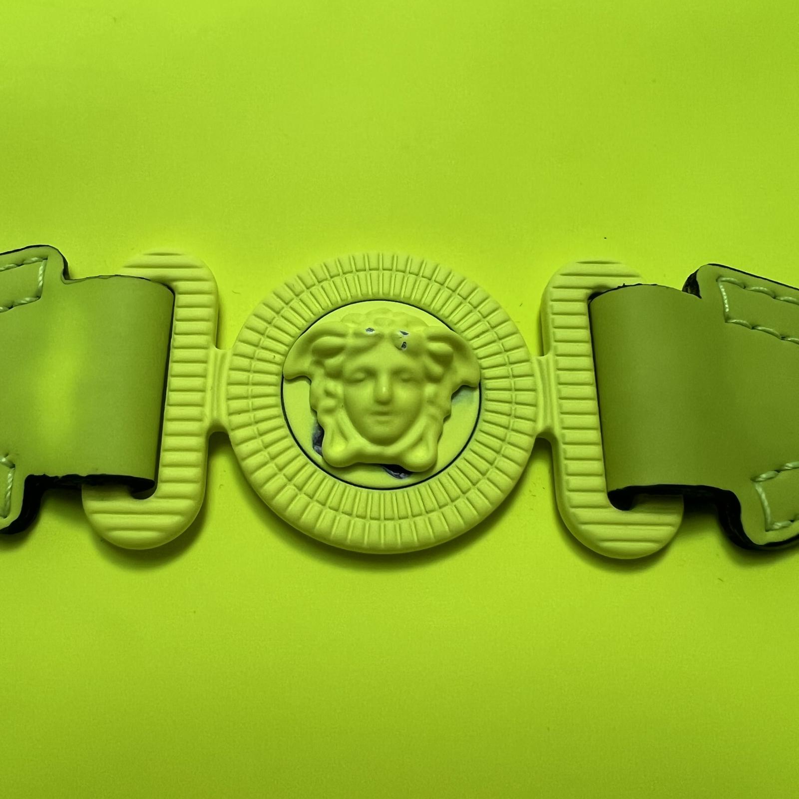 Versace Medusa Leather Clutch Bag