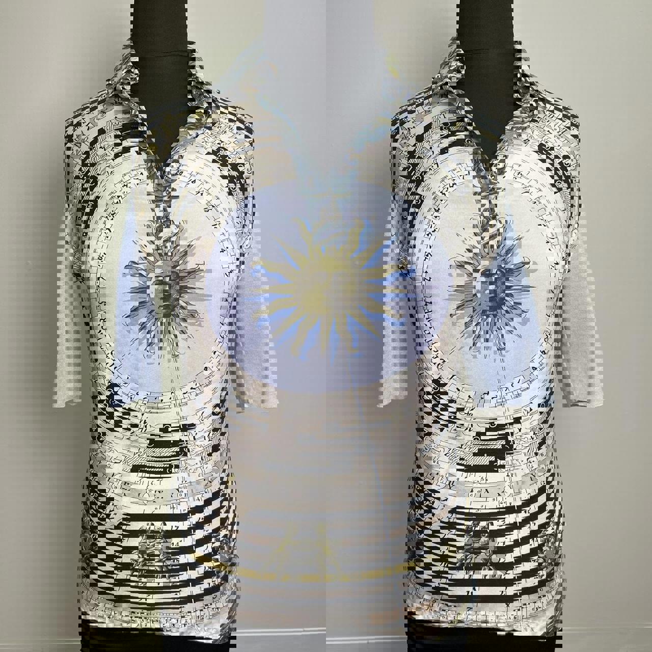 Hermes Silk Polo Shirt