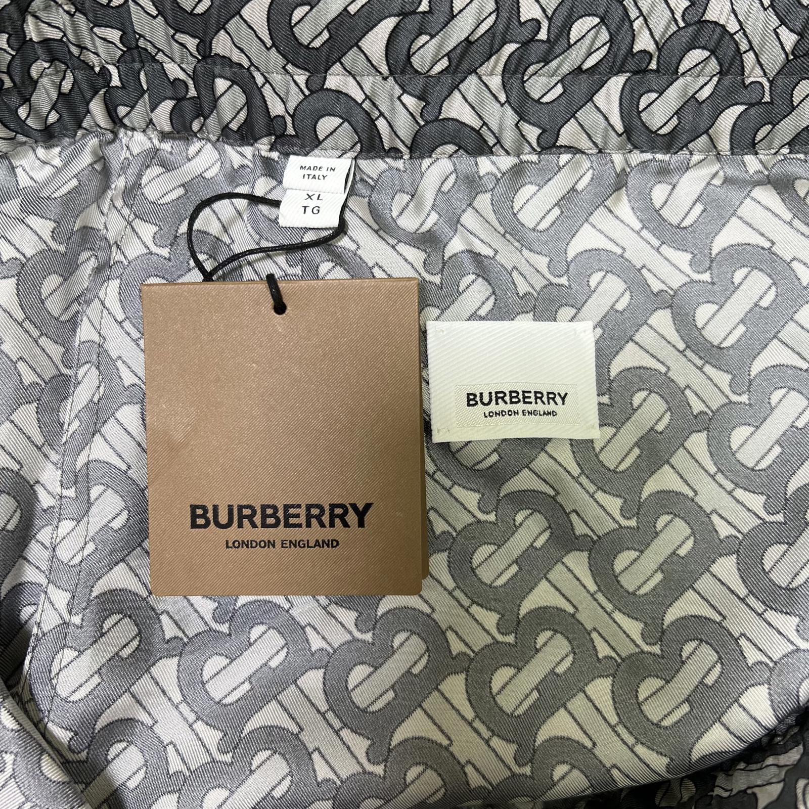 Burberry Monogram Silk Shorts