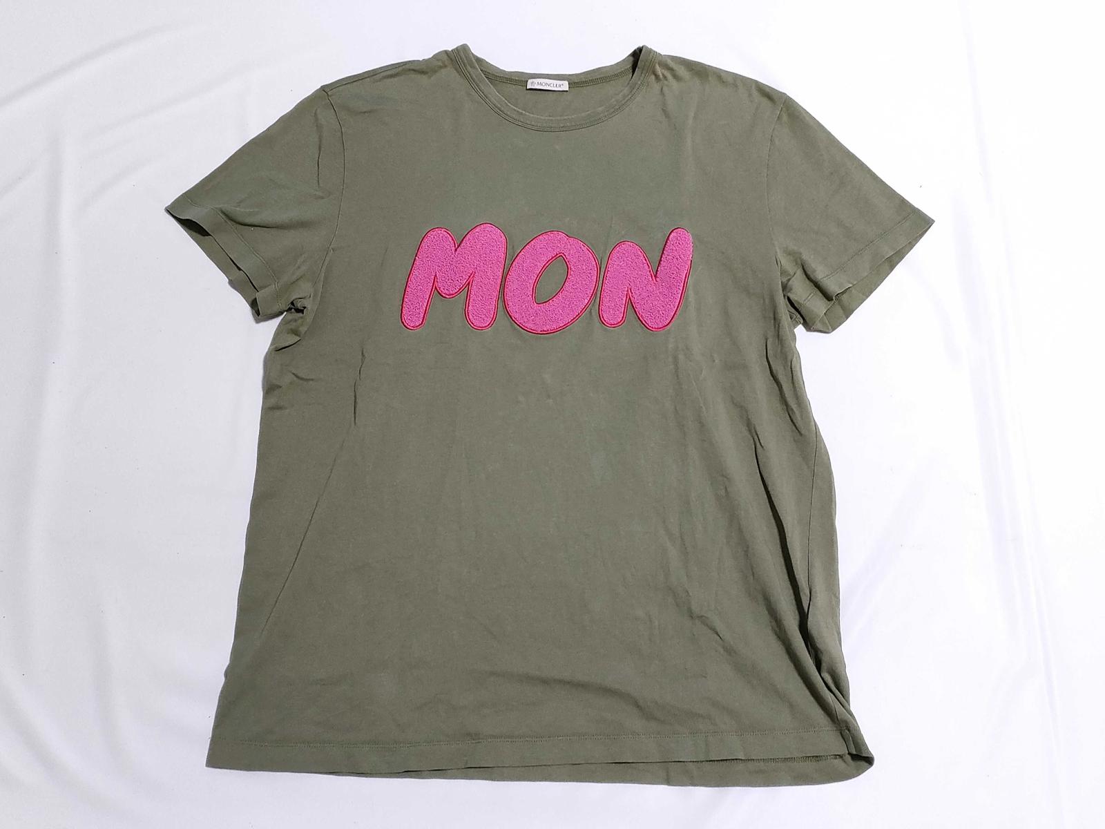 Vintage Moncler Olive Logo T-Shirt