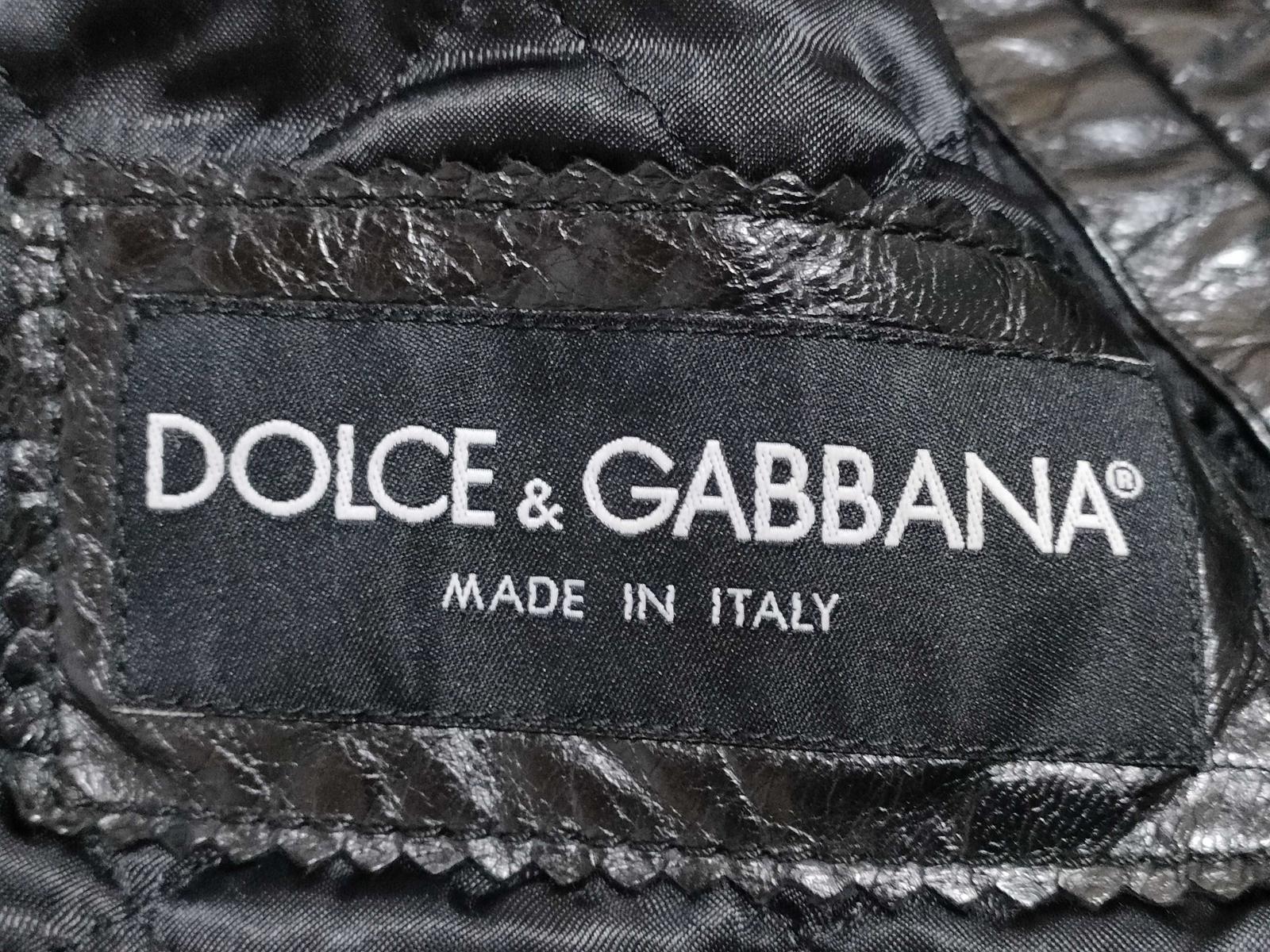 Vintage Dolce & Gabbana Leather Jacket