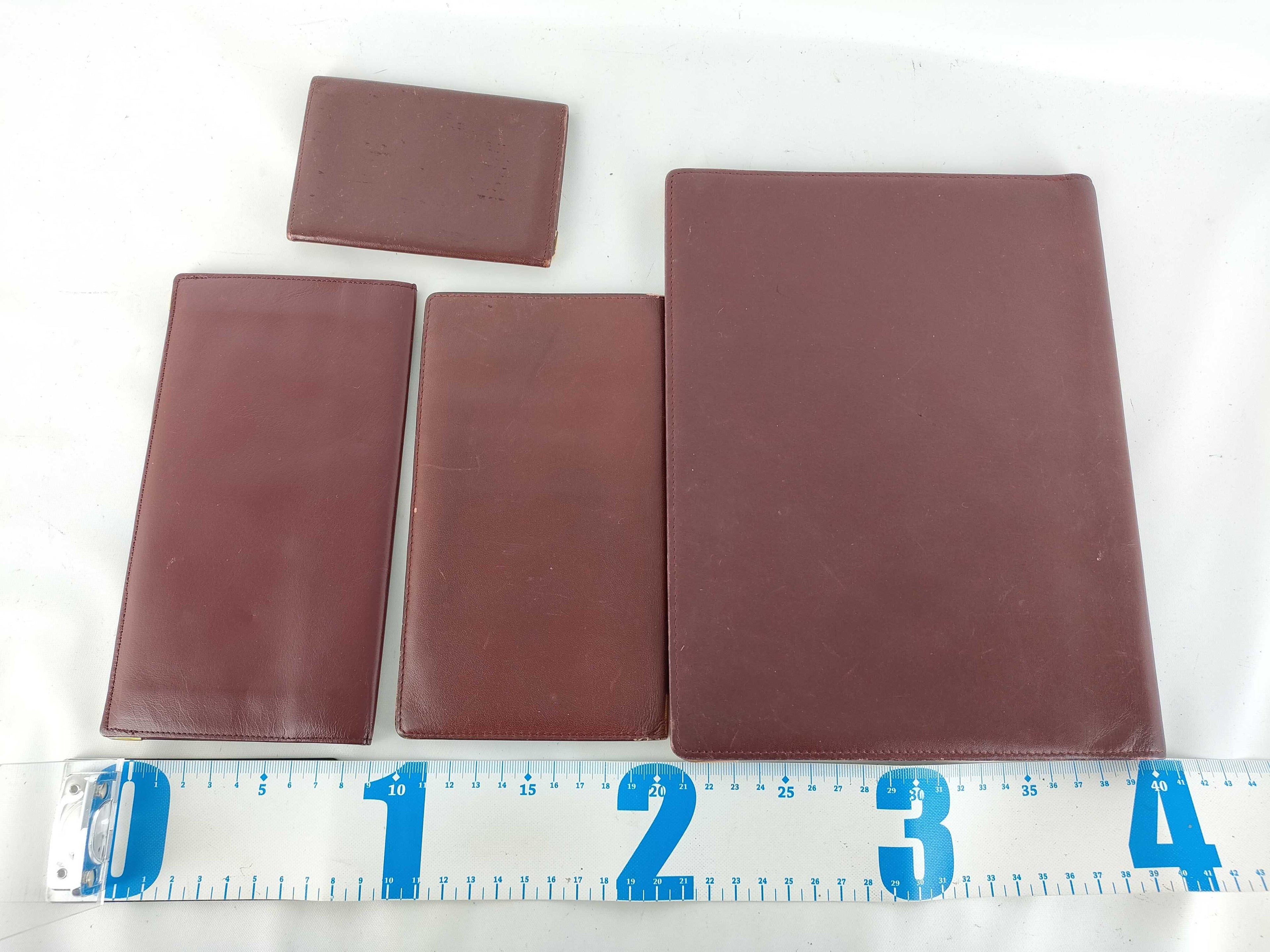 Cartier 4 Piece Wallet Set