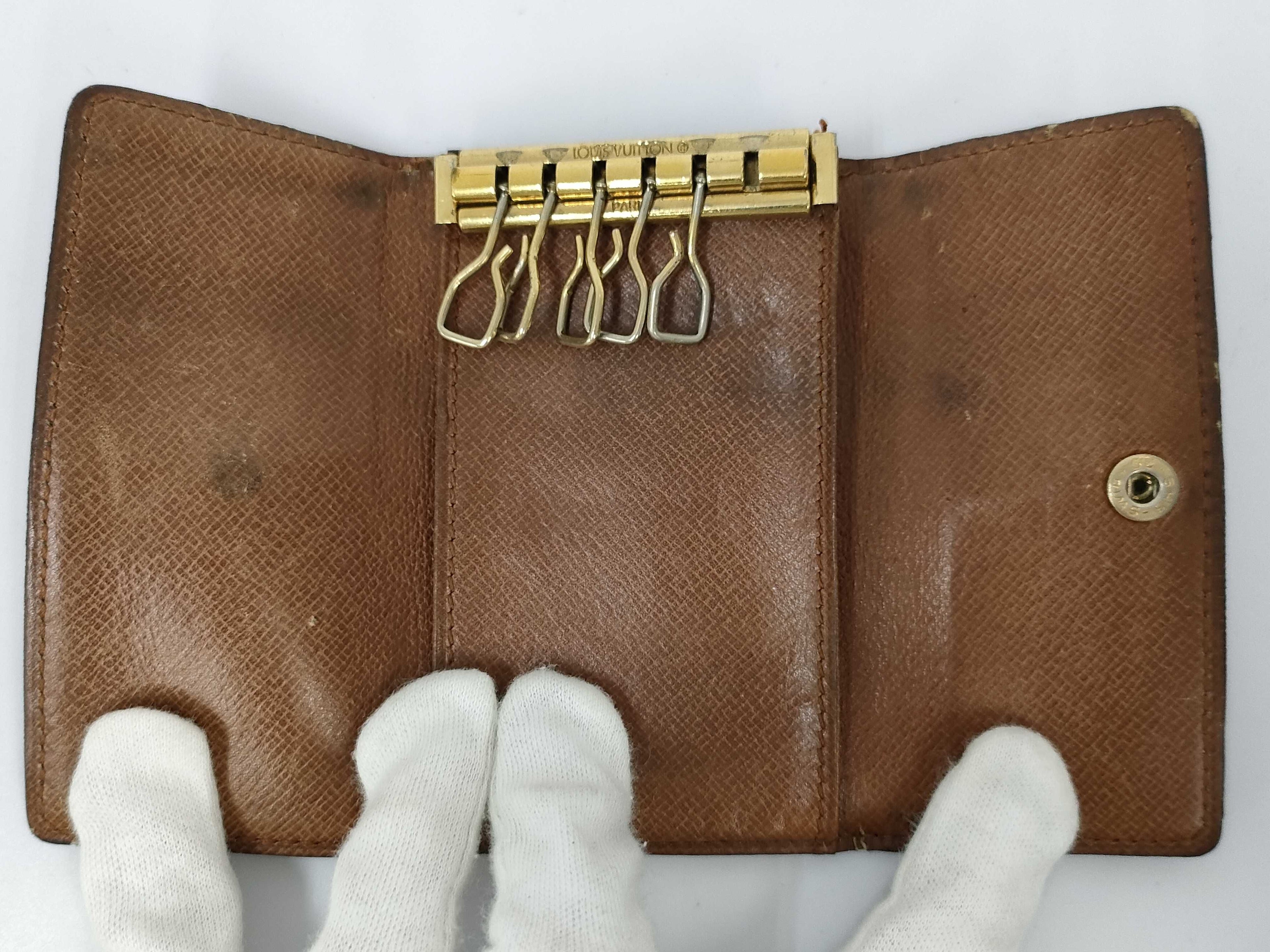 5 Piece Grouping of Louis Vuitton Key Holders