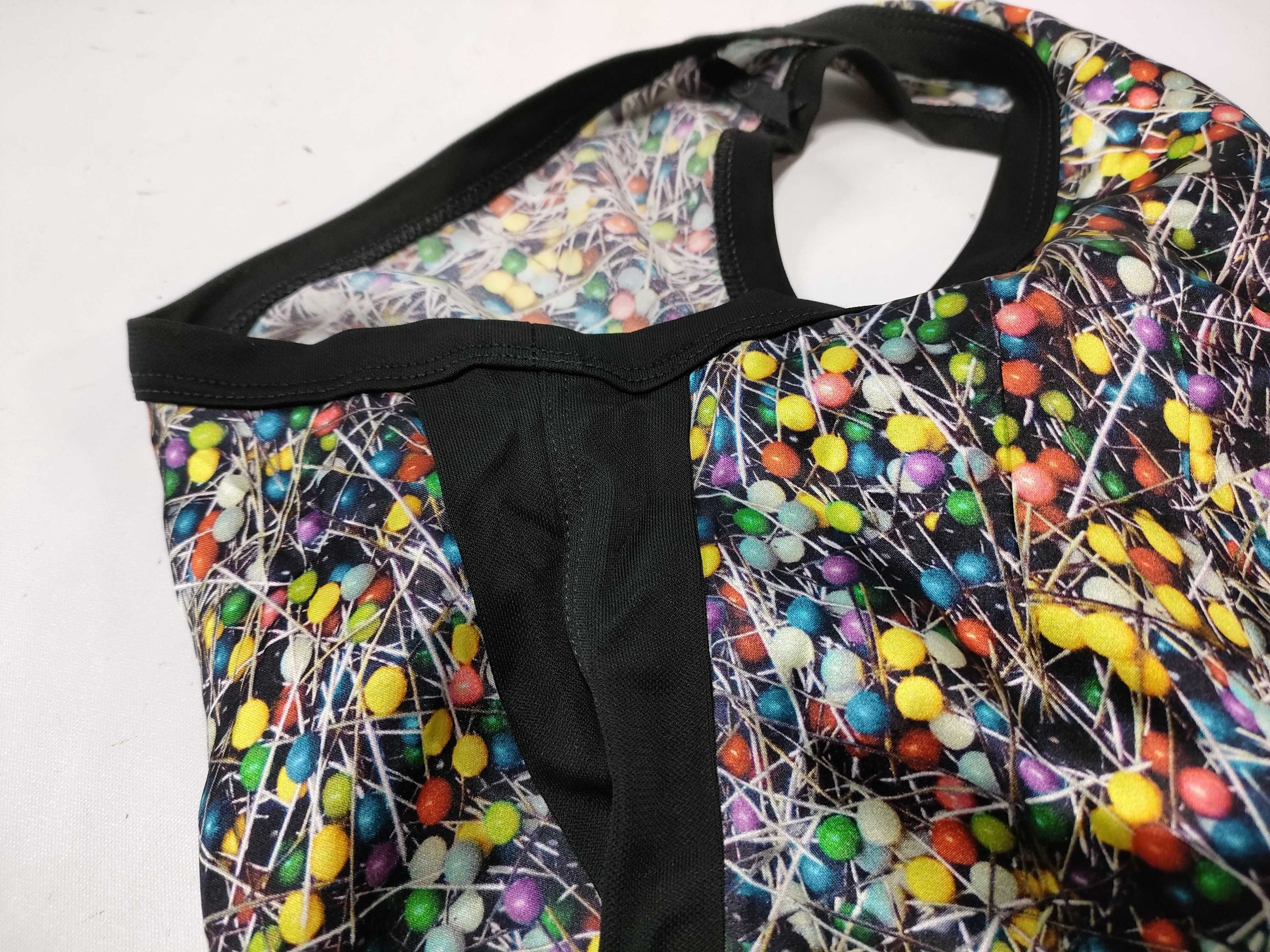 Jean Paul Gaultier Silk Pin Print Tank Top