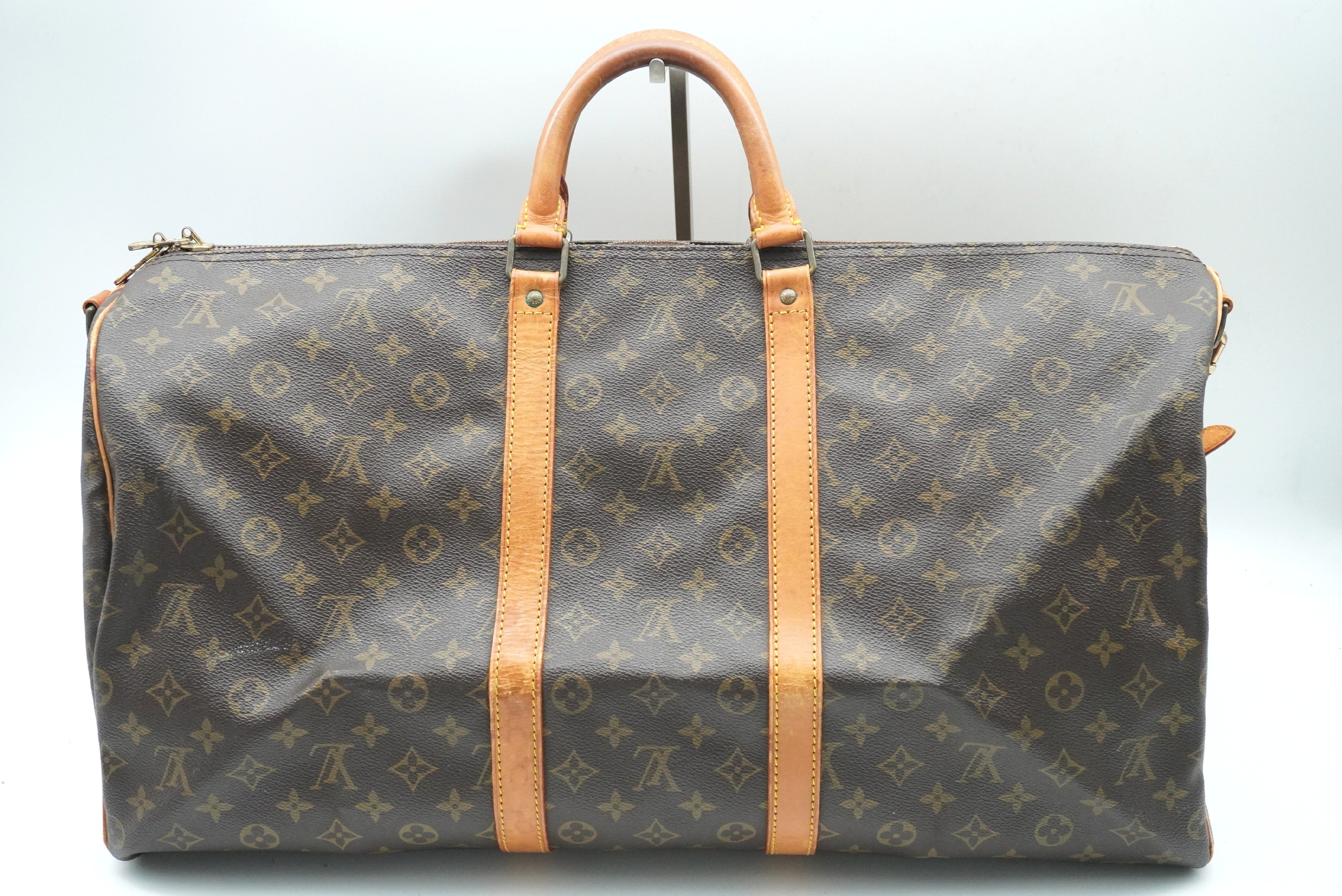 Louis Vuitton Keepall 55 Monogram Canvas Brown