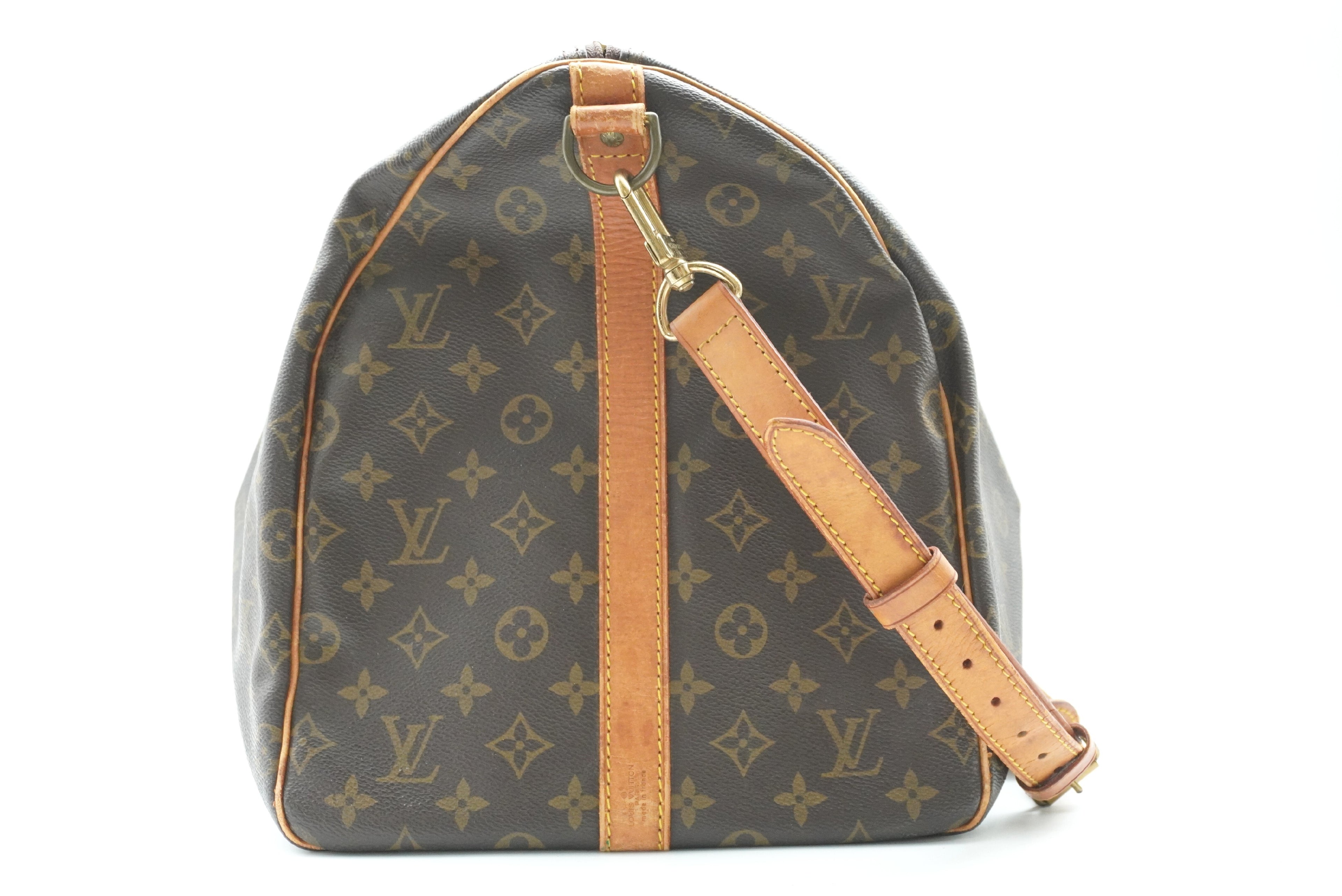 Louis Vuitton Keepall 55 Monogram Canvas Brown