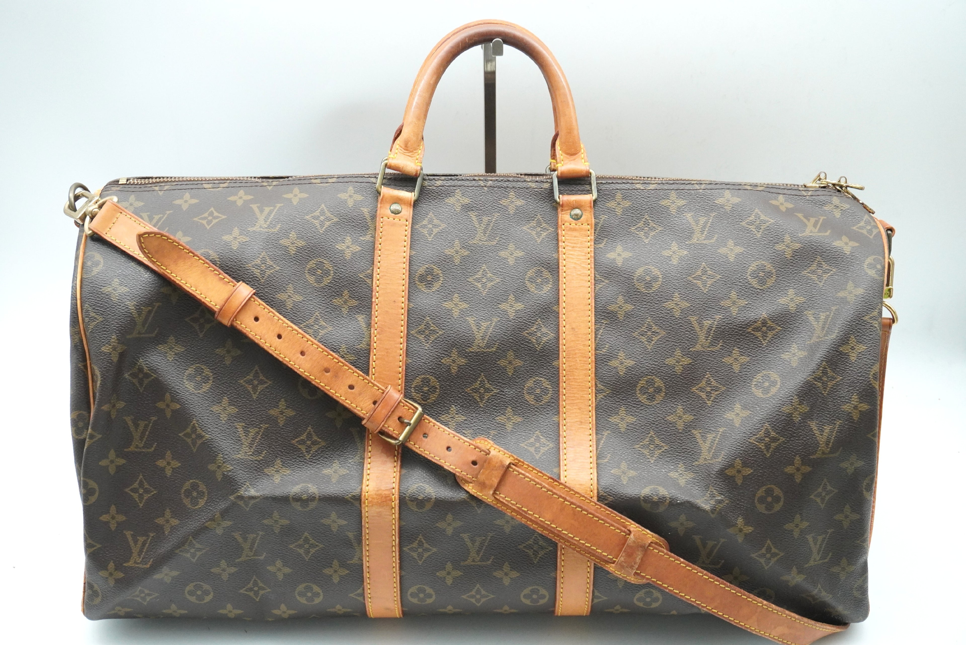Louis Vuitton Keepall 55 Monogram Canvas Brown