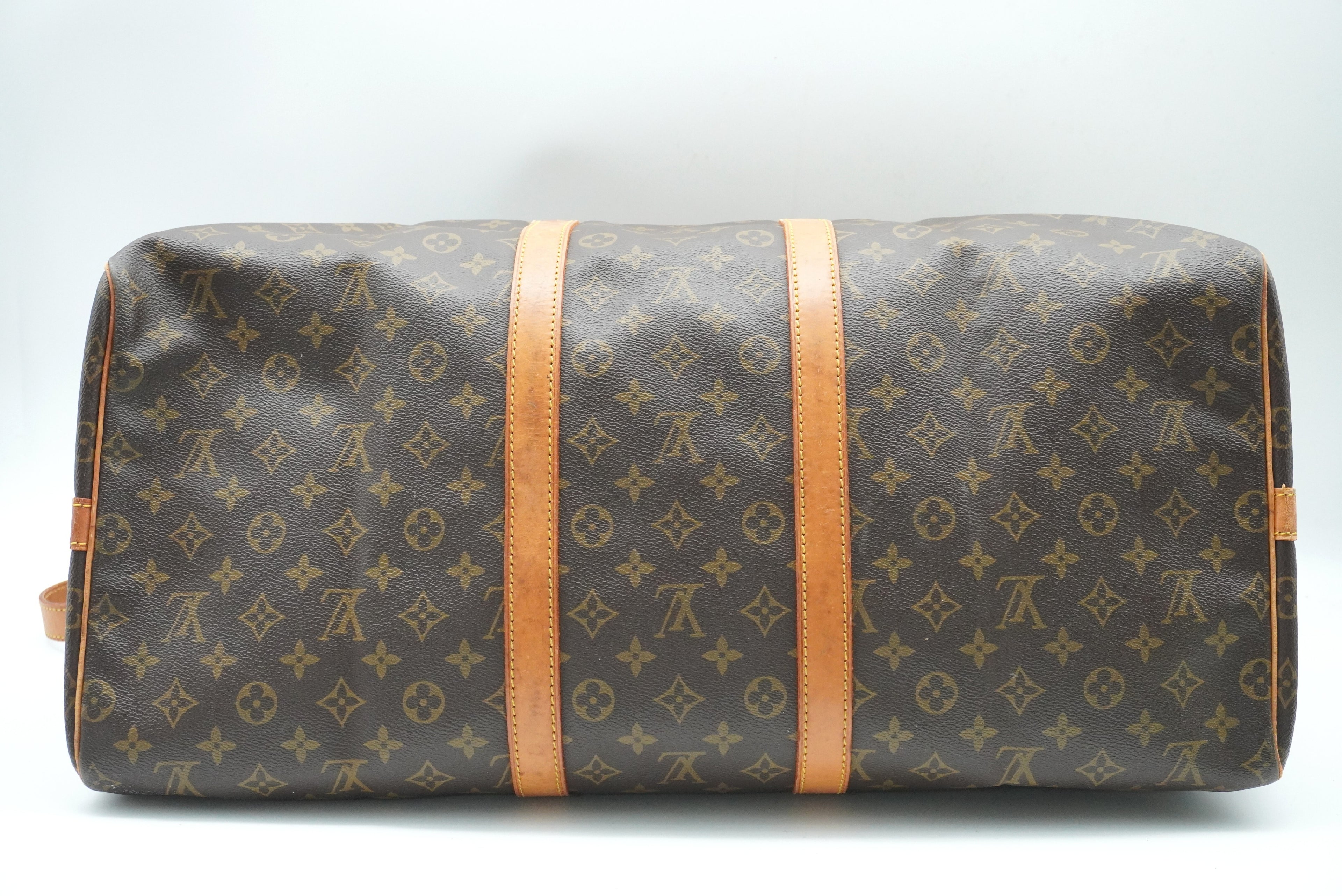 Louis Vuitton Keepall 55 Monogram Canvas Brown