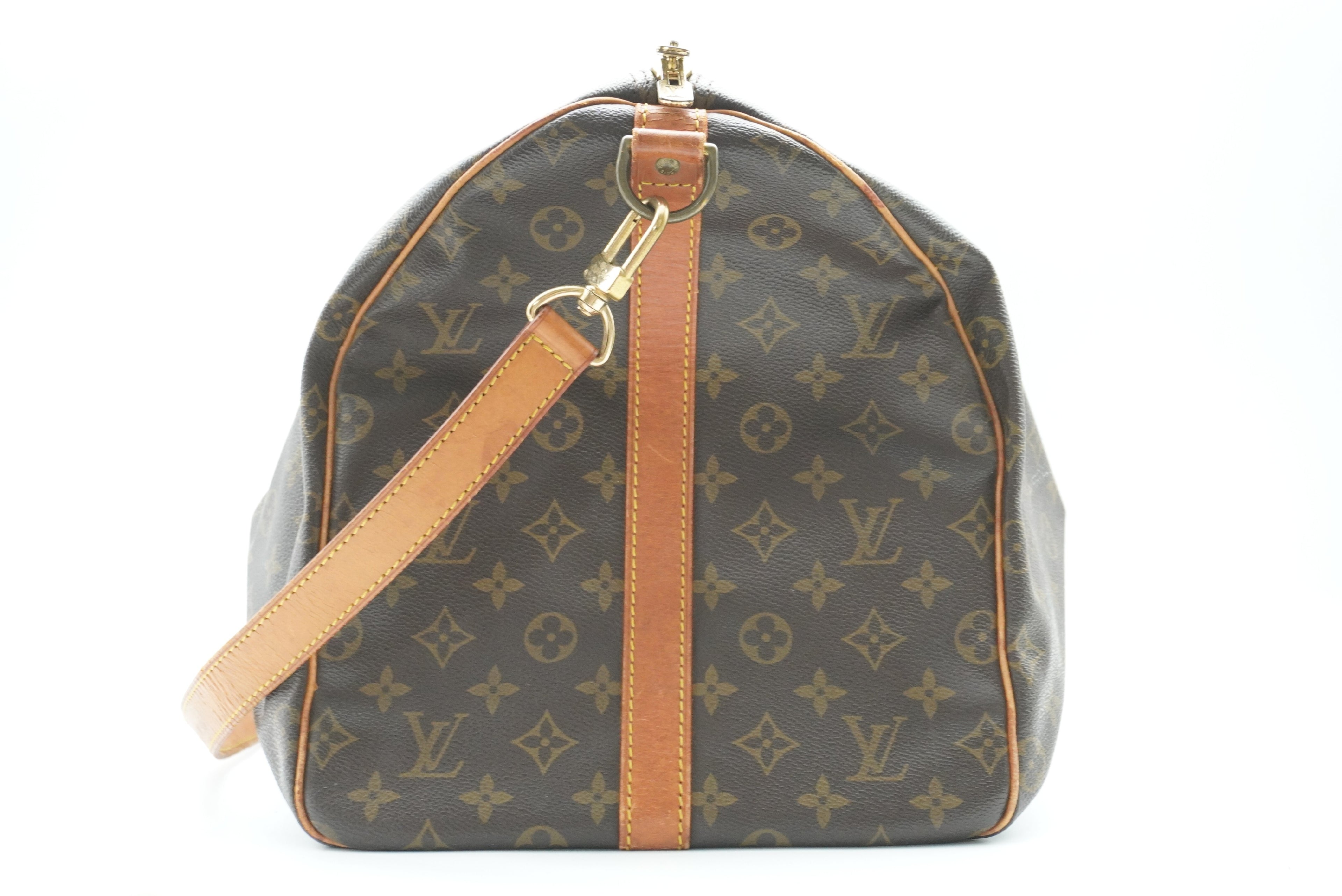 Louis Vuitton Keepall 55 Monogram Canvas Brown