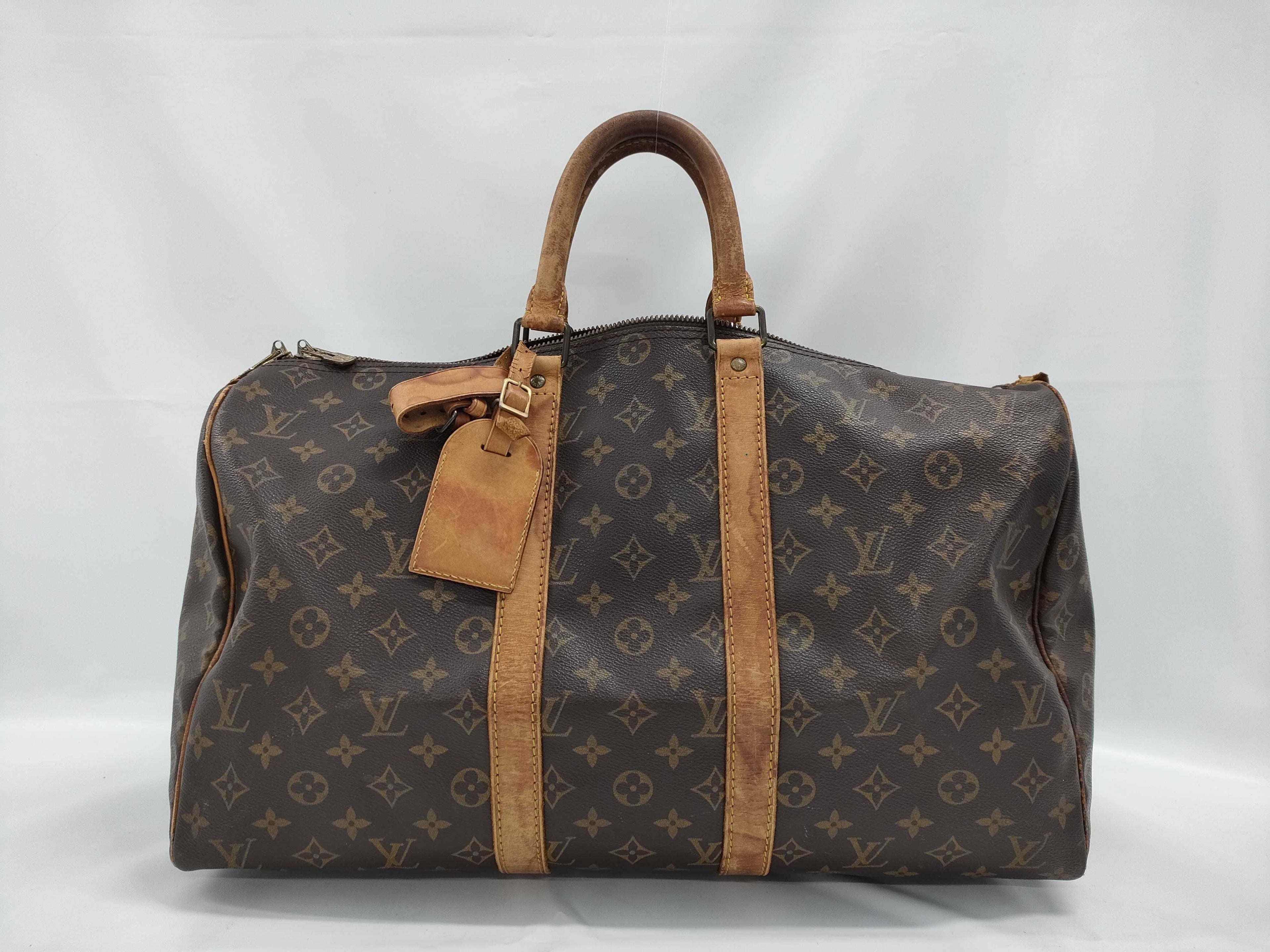 Louis Vuitton Keepall 45 Monogram Canvas Brown