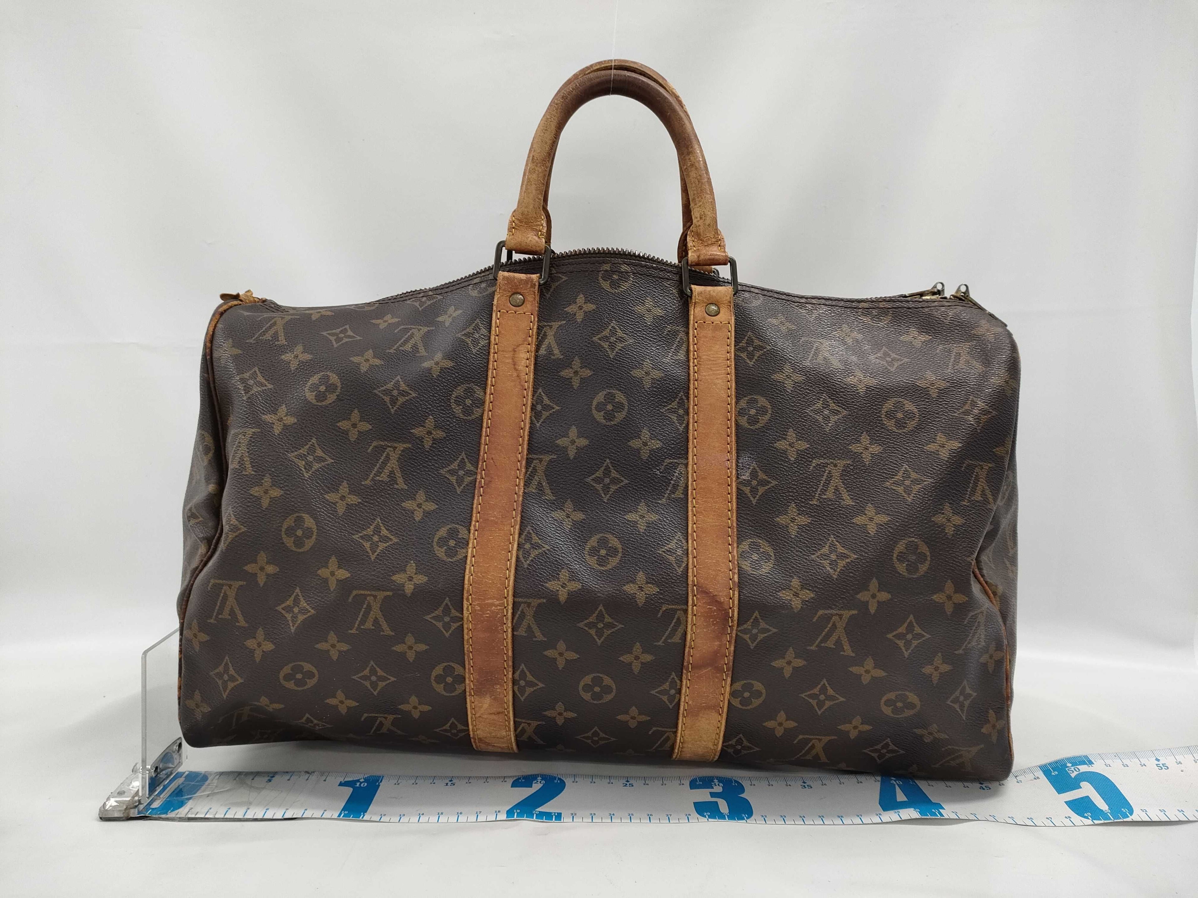 Louis Vuitton Keepall 45 Monogram Canvas Brown