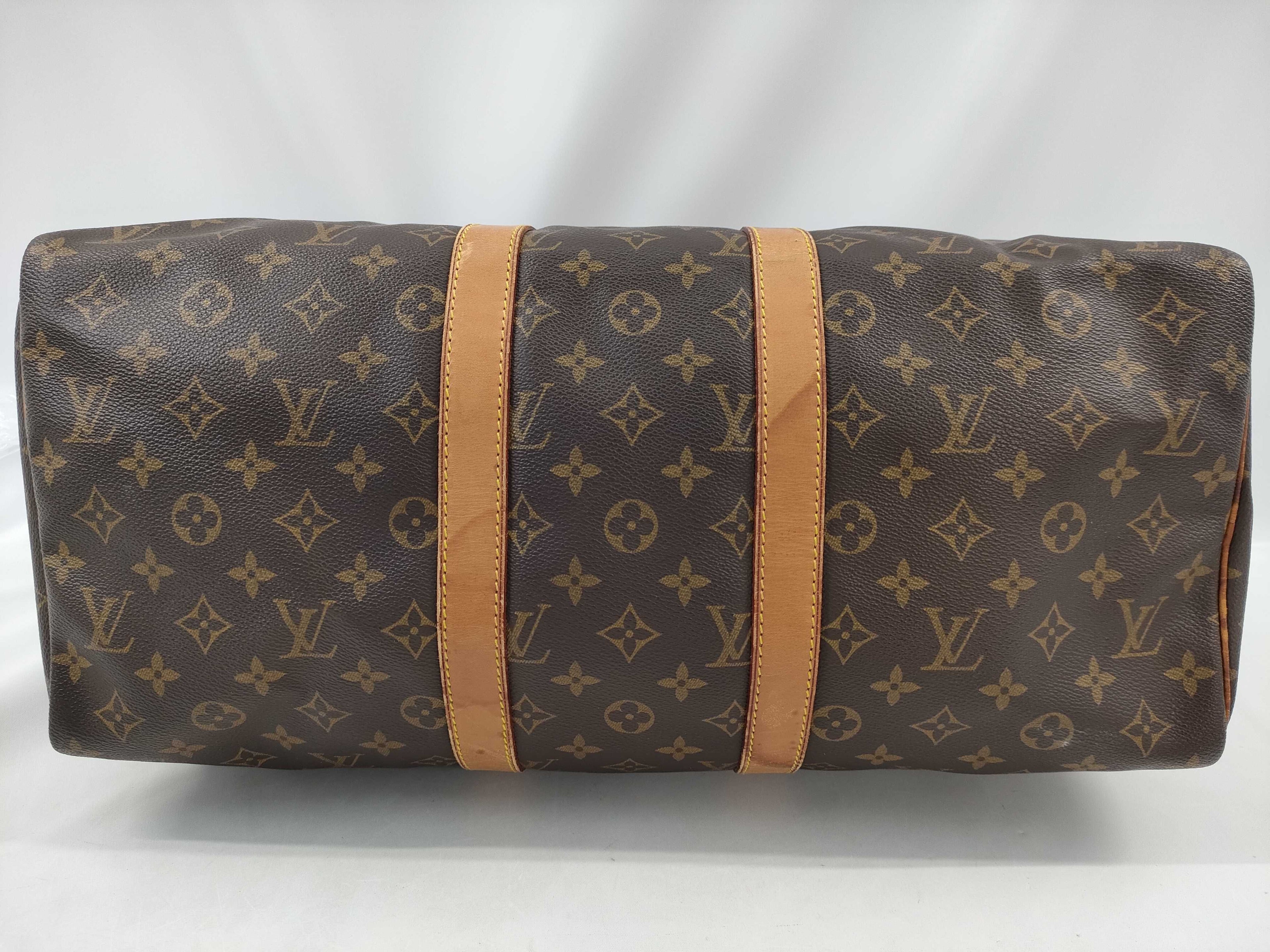 Louis Vuitton Keepall 45 Monogram Canvas Brown