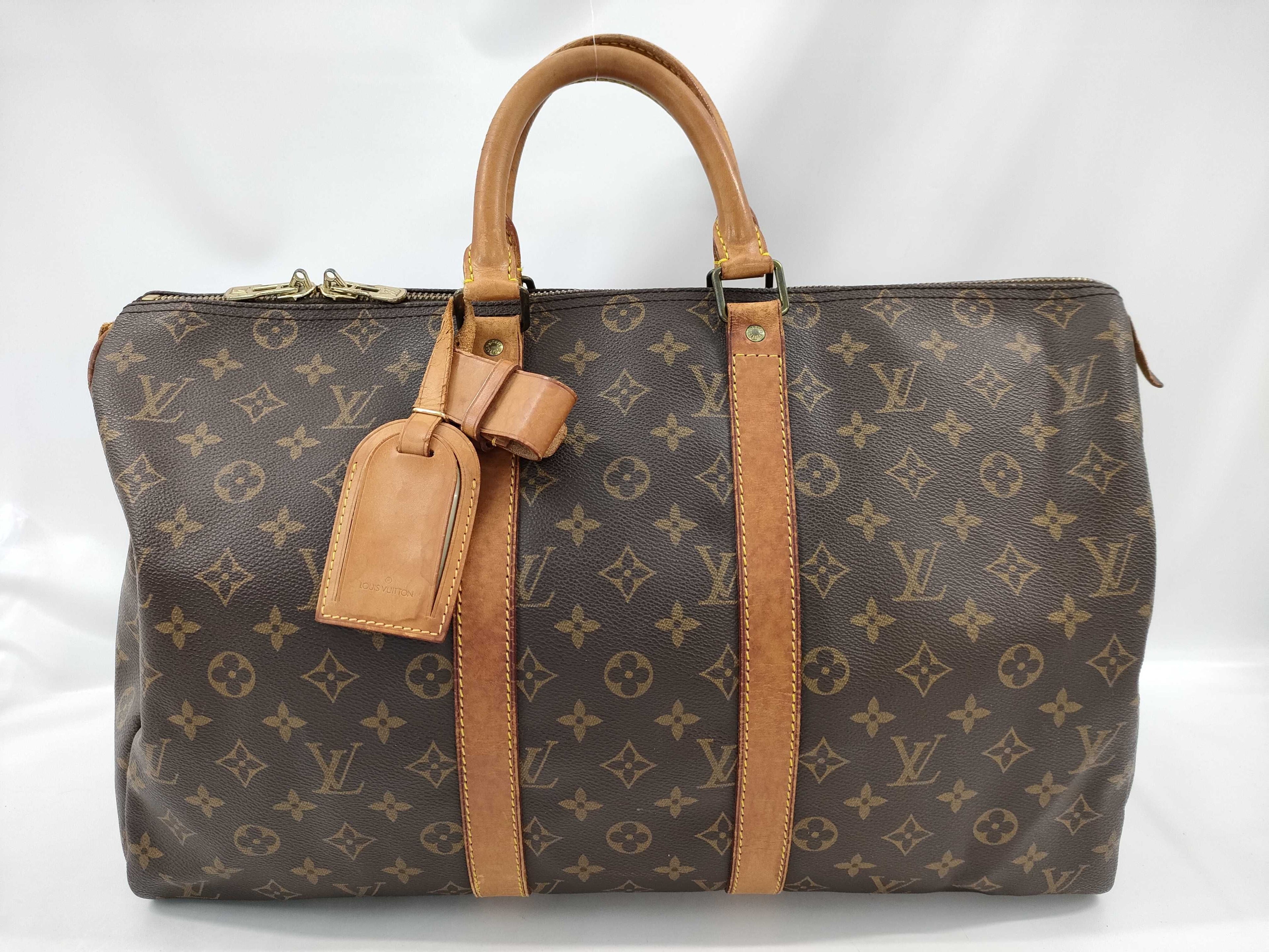 Louis Vuitton Keepall 45 Monogram Canvas Brown