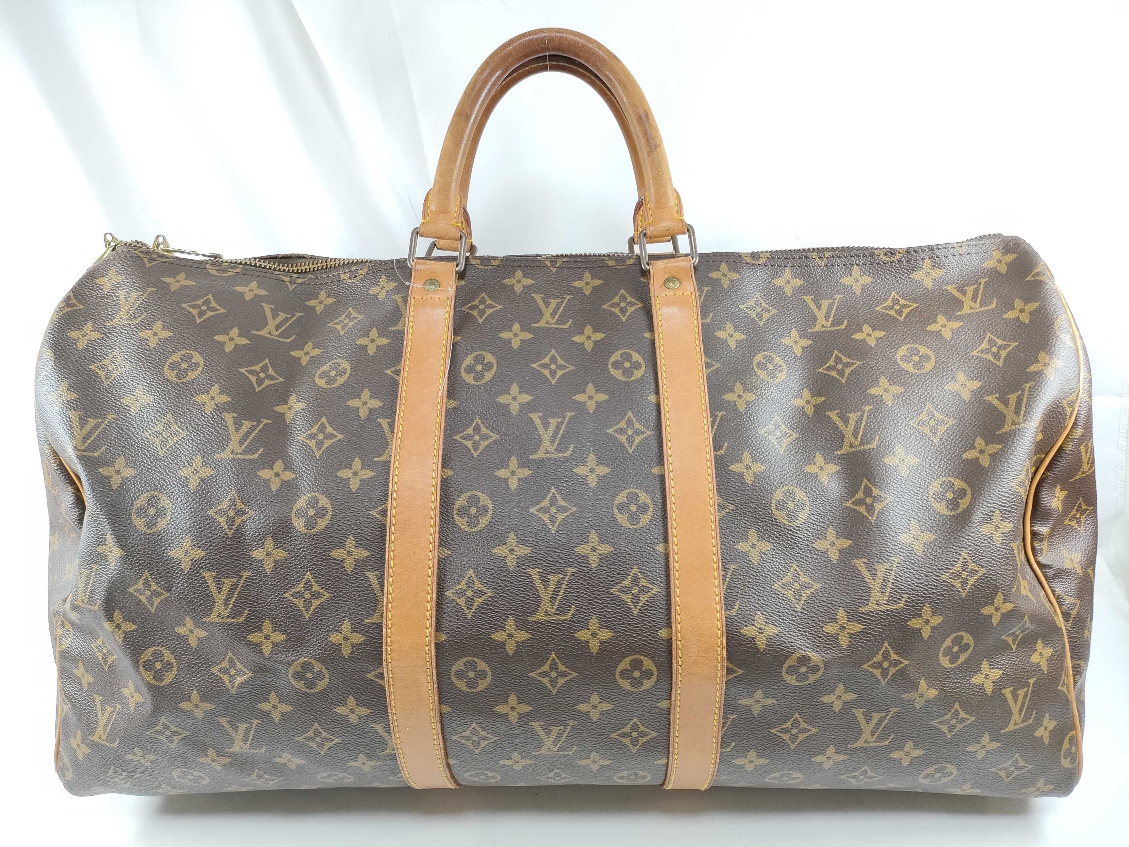 Louis Vuitton Keepall 55 Monogram Duffel Bag (M41424)