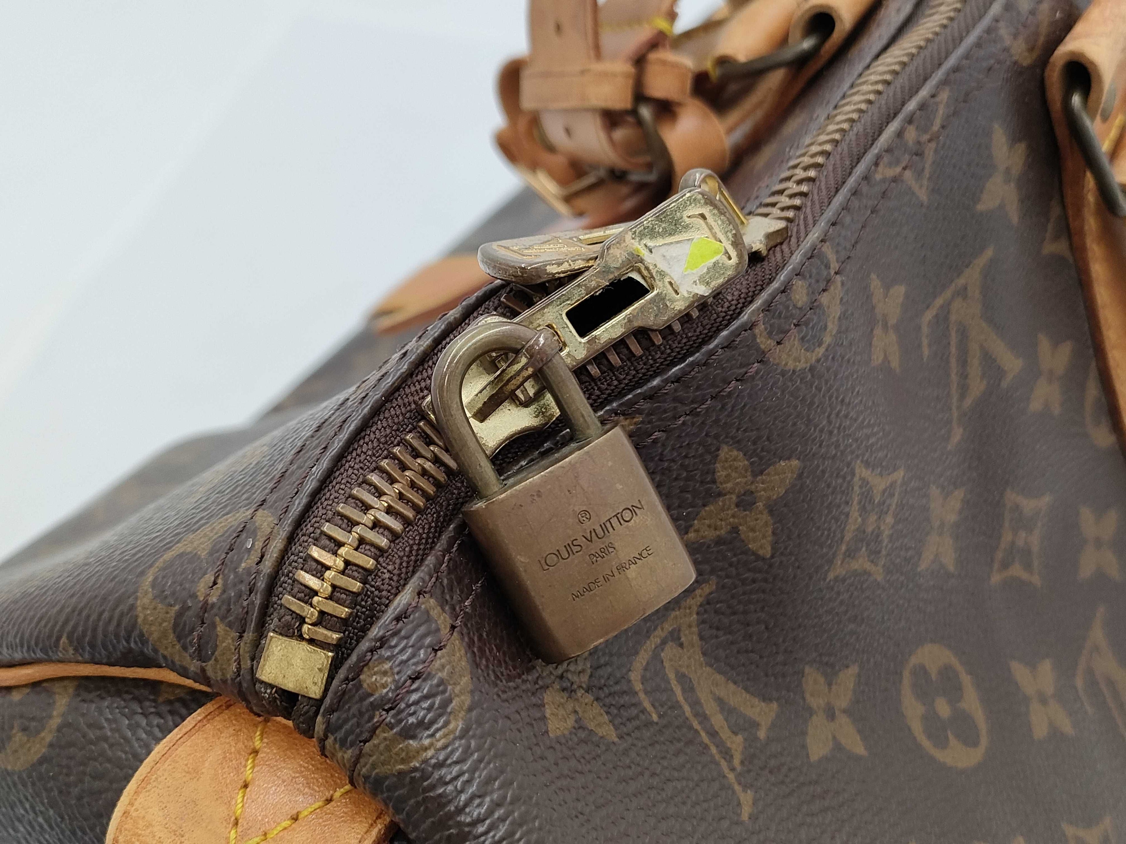 Louis Vuitton Keepall 50 Monogram Canvas Brown