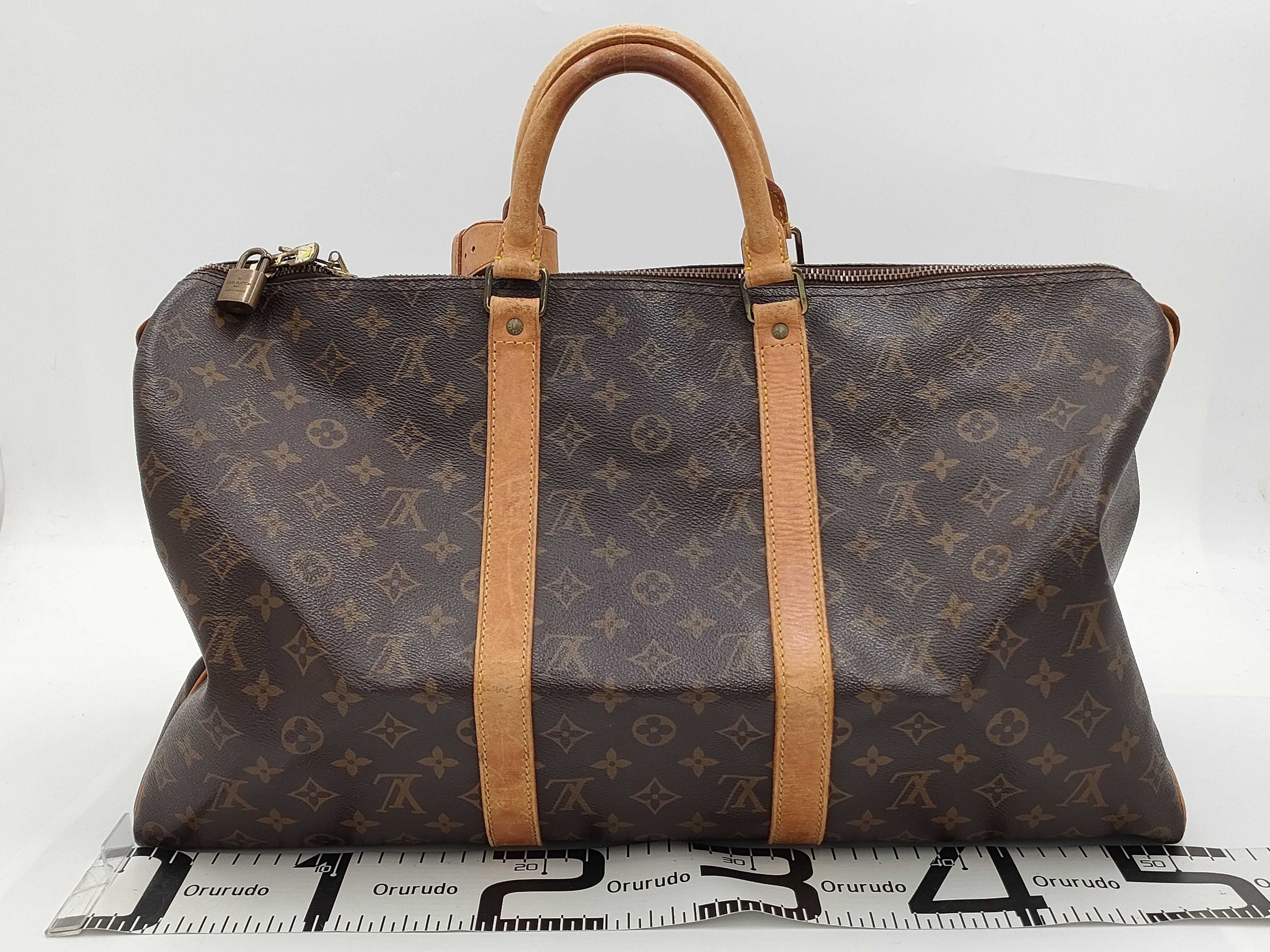 Louis Vuitton Keepall 50 Monogram Canvas Brown