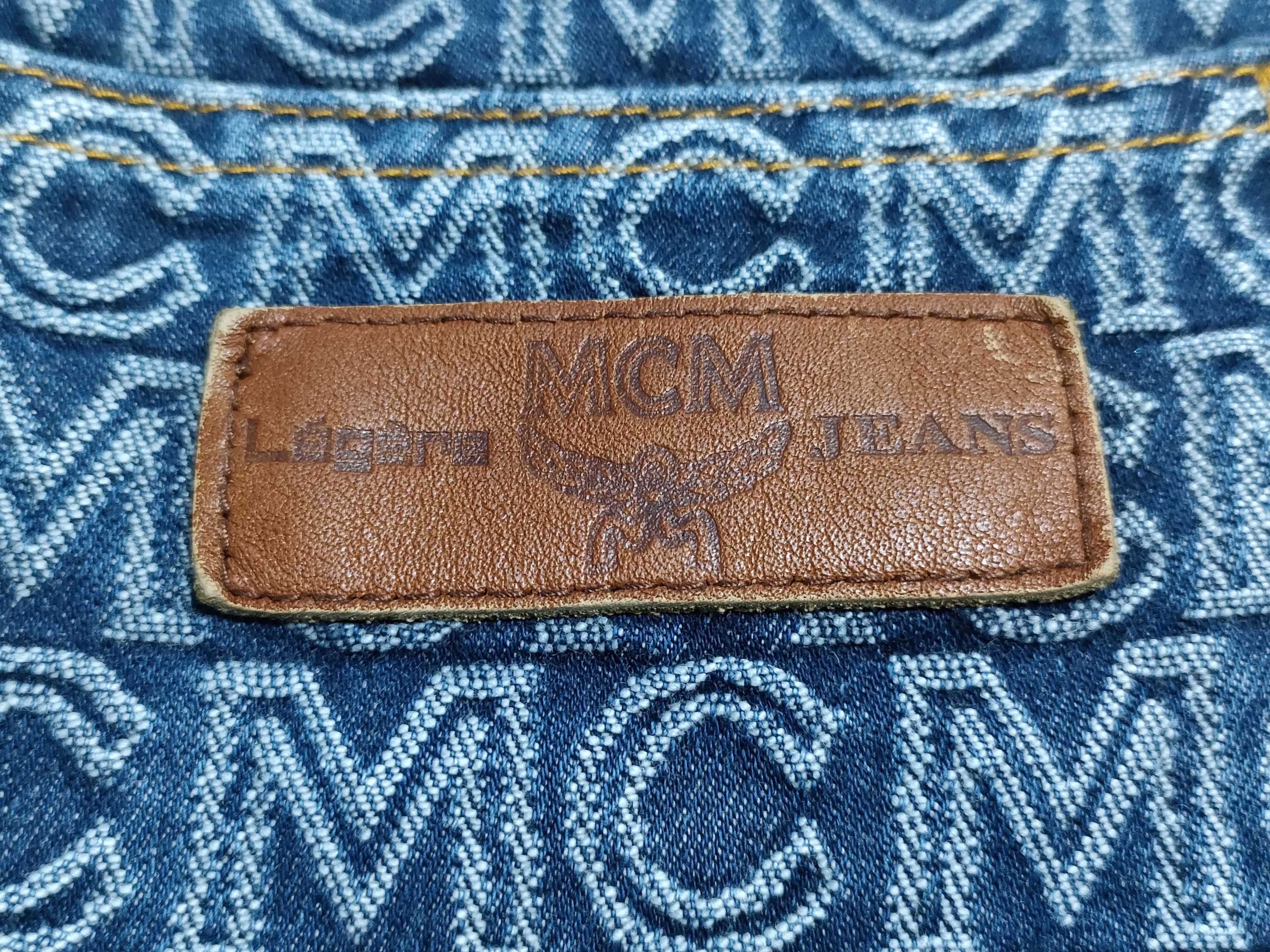MCM Logo Denim Jeans - Two Pairs