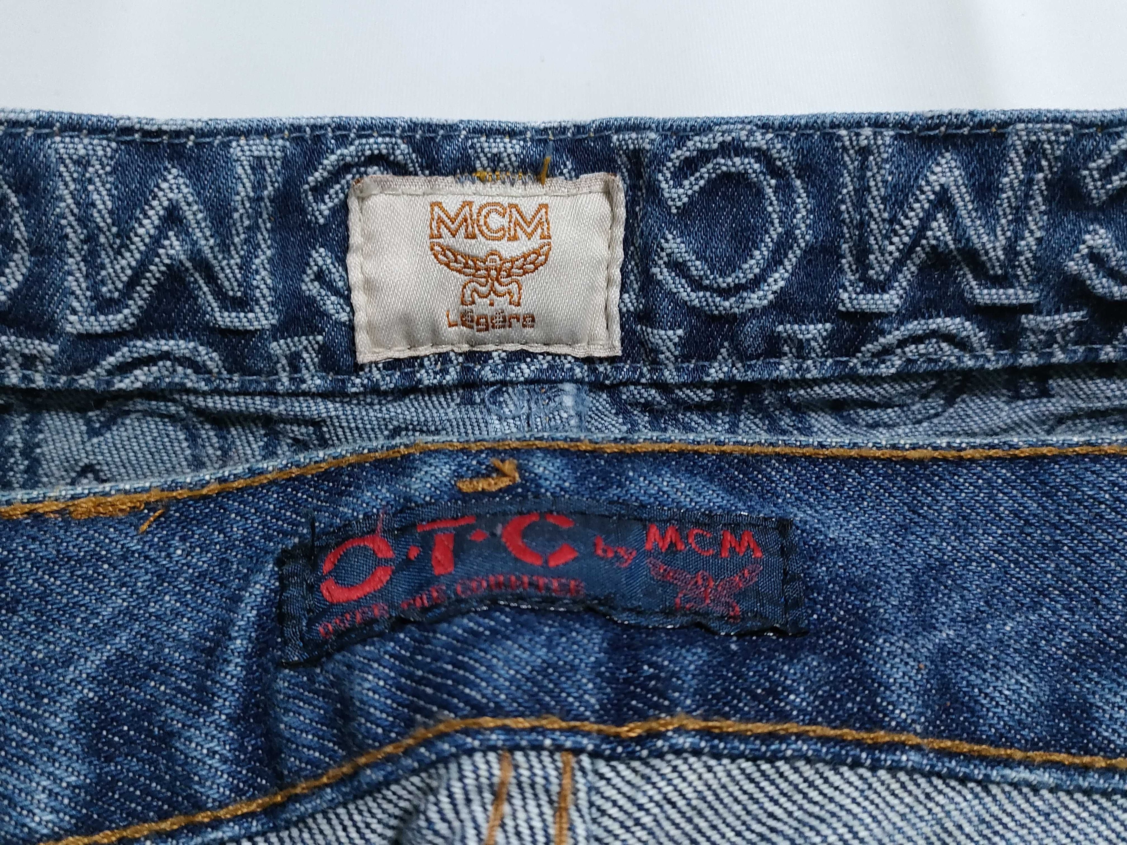 MCM Logo Denim Jeans - Two Pairs