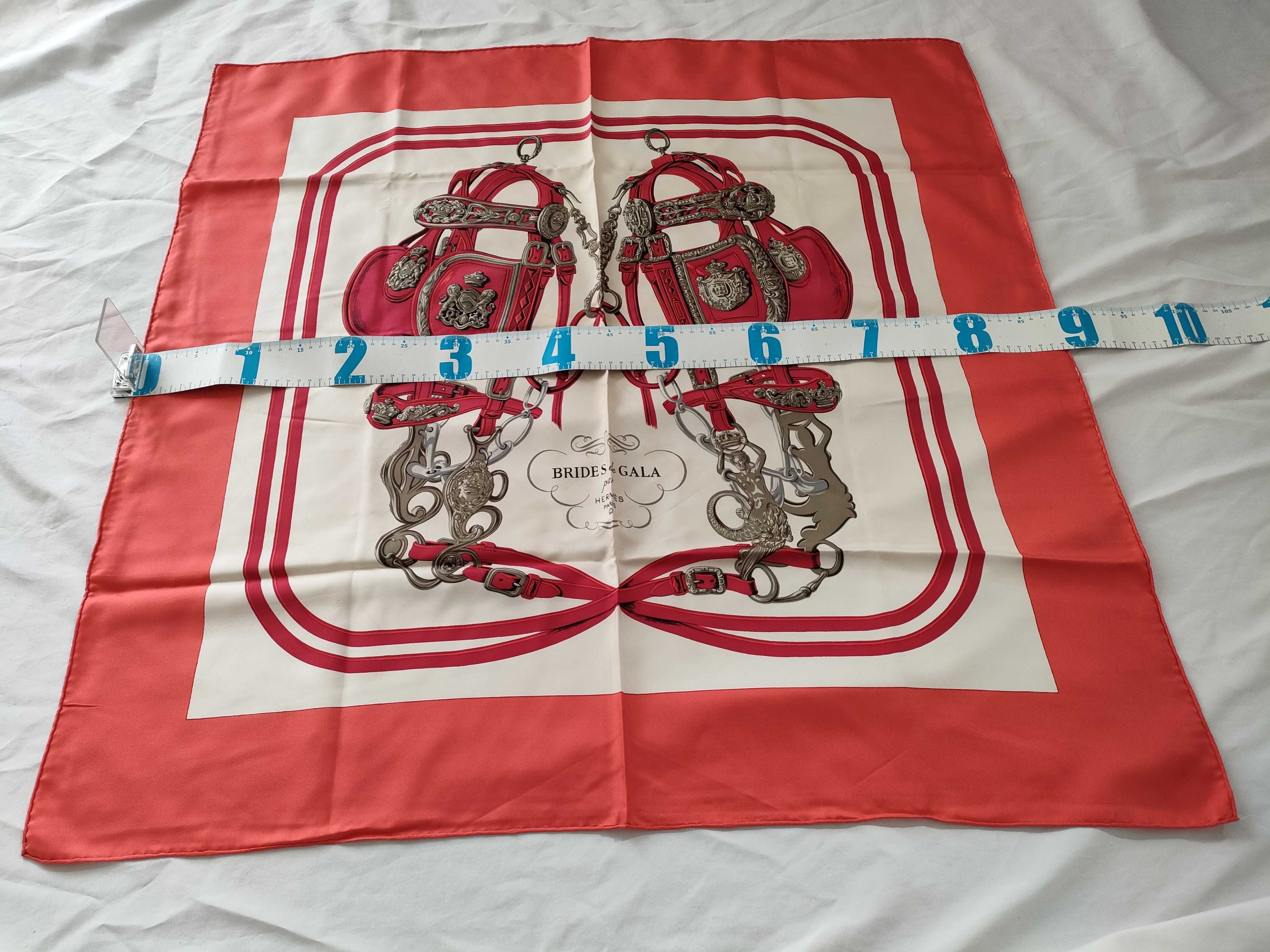 Two Hermes Silk Scarves