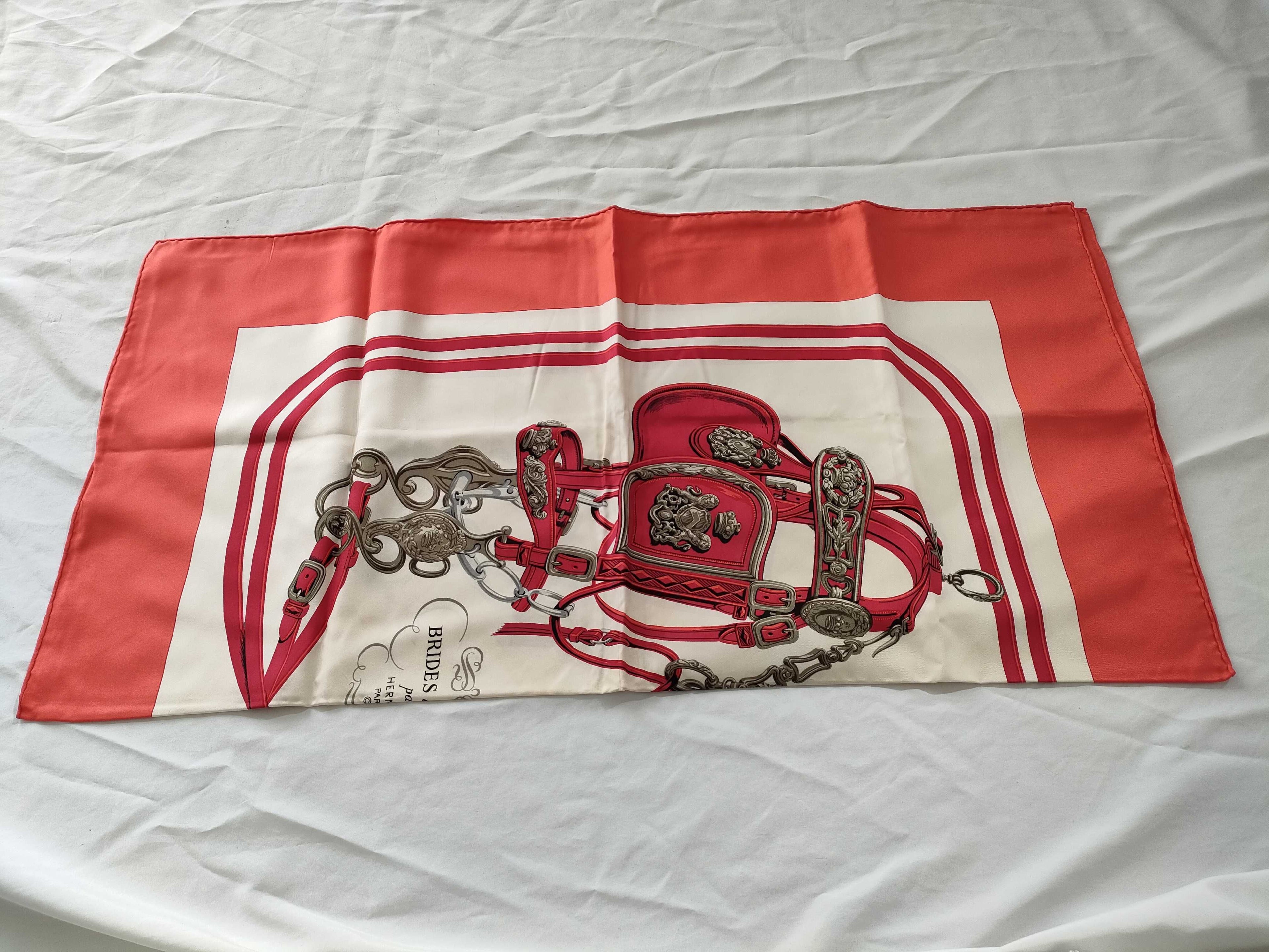 Two Hermes Silk Scarves
