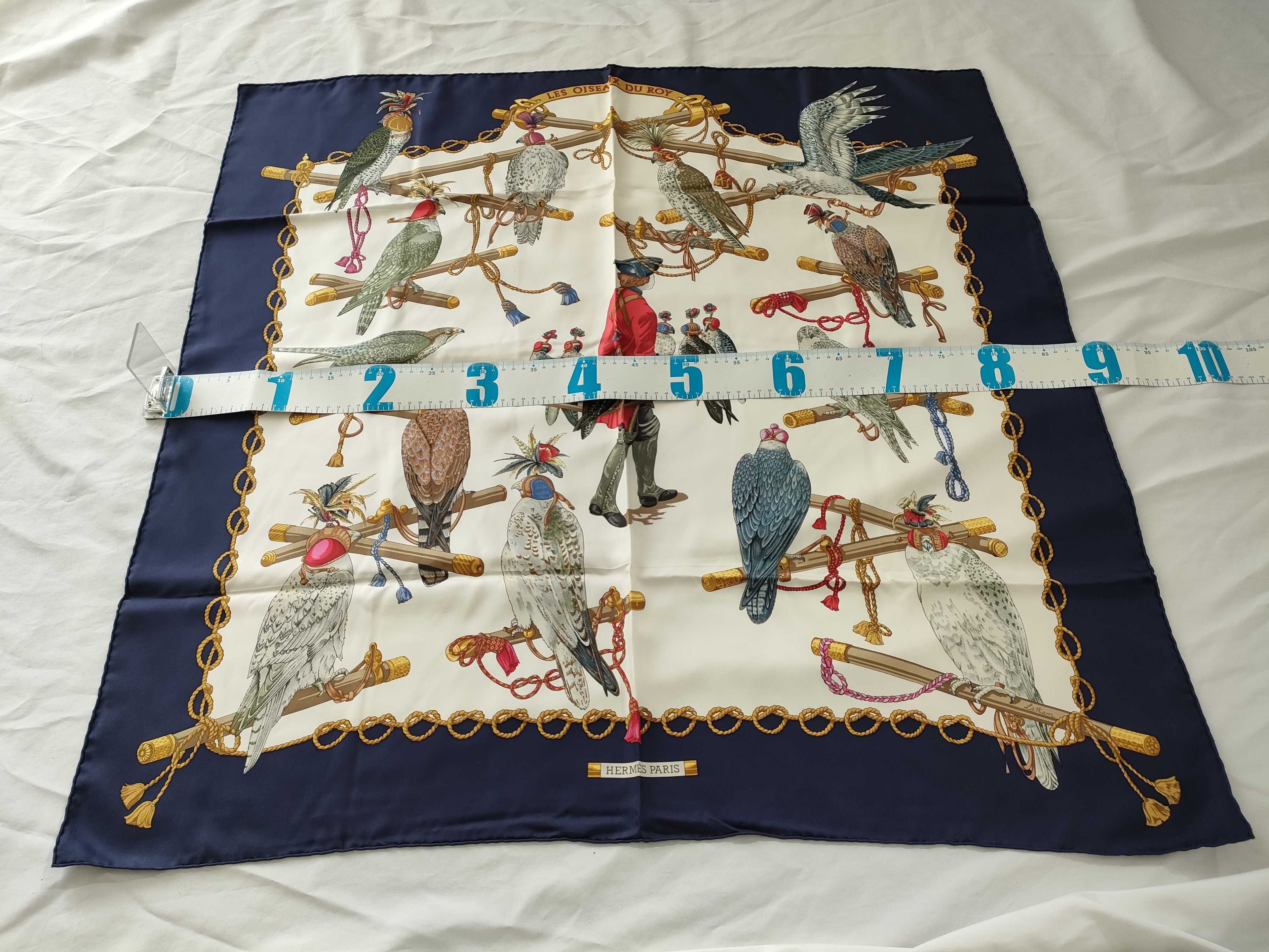 Two Hermes Silk Scarves