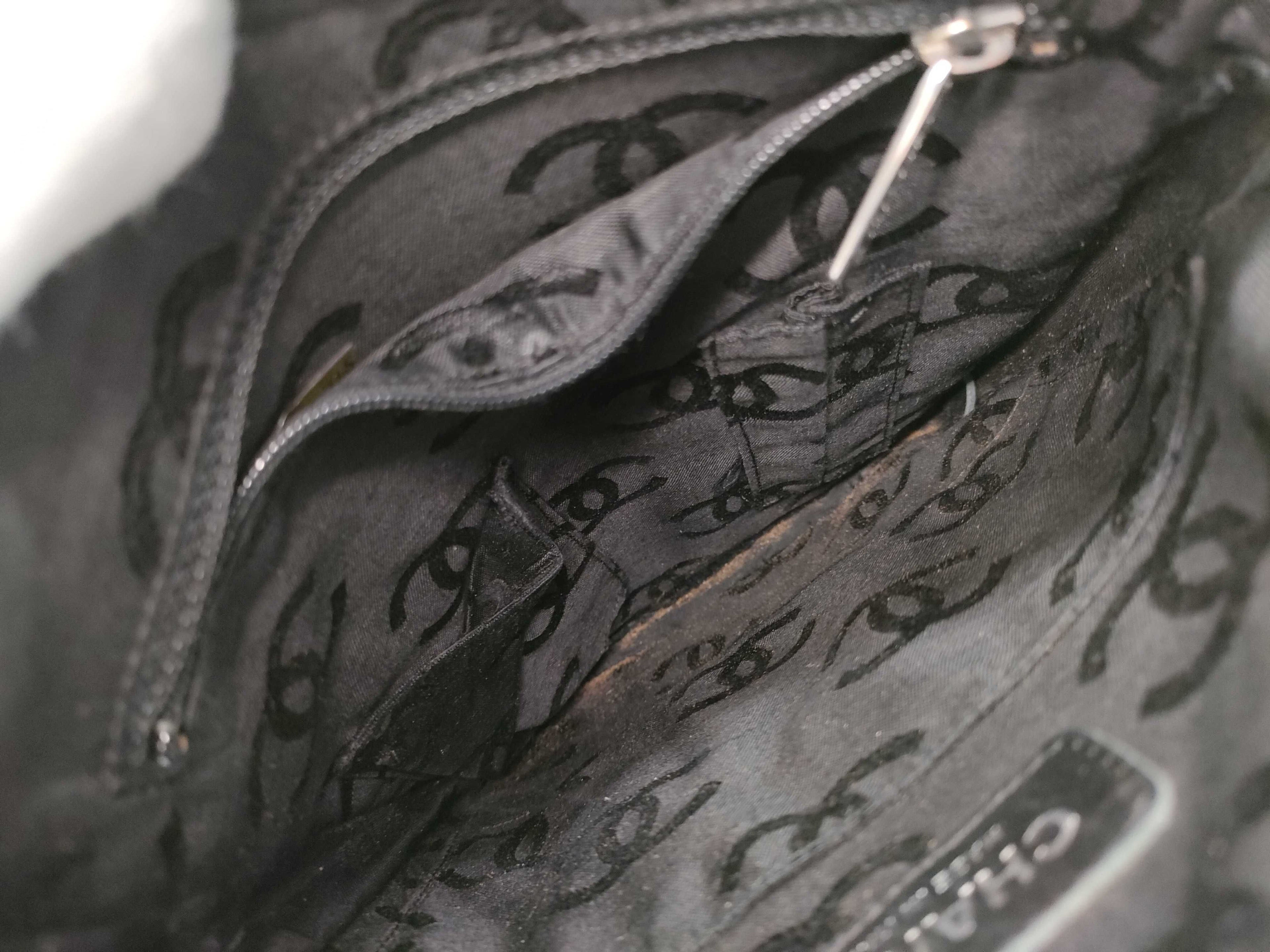 Chanel Cambon Ligne Shoulder Bag AS IS