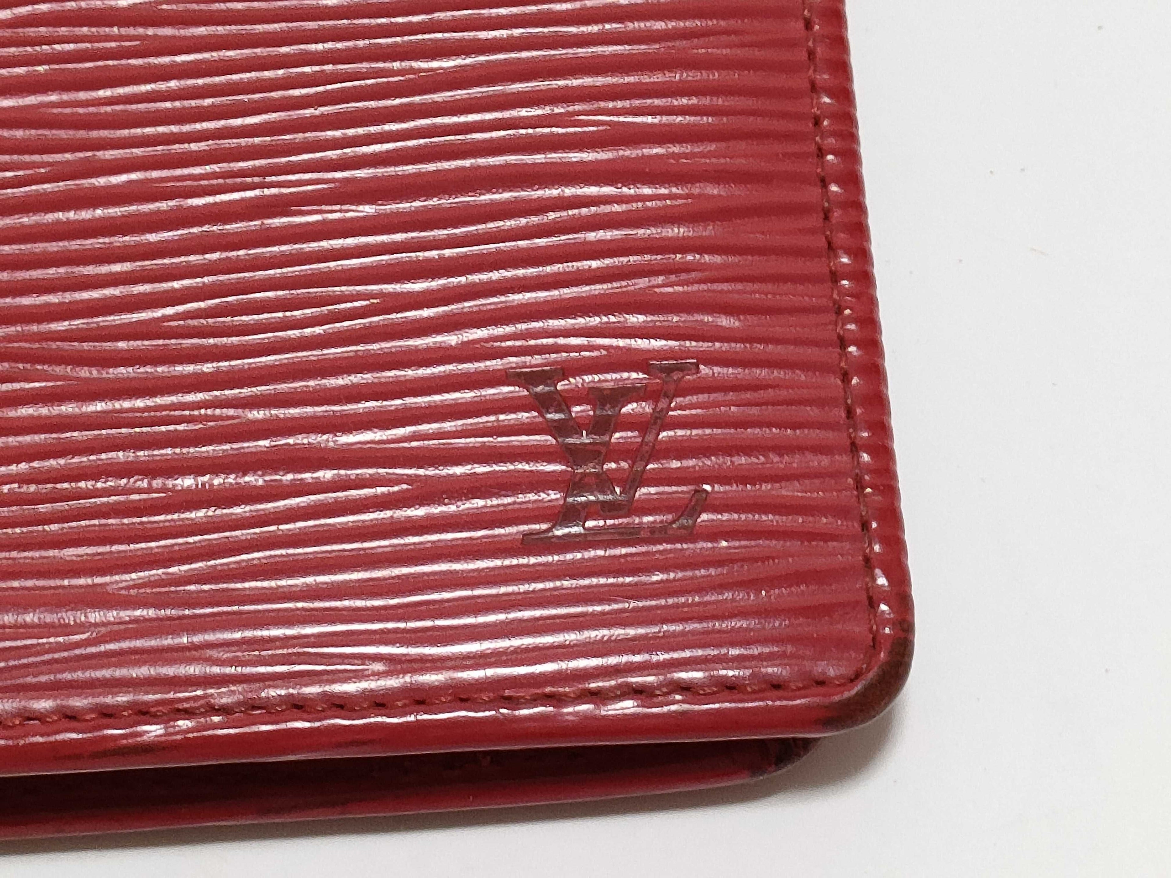 Two Louis Vuitton Epi Wallets