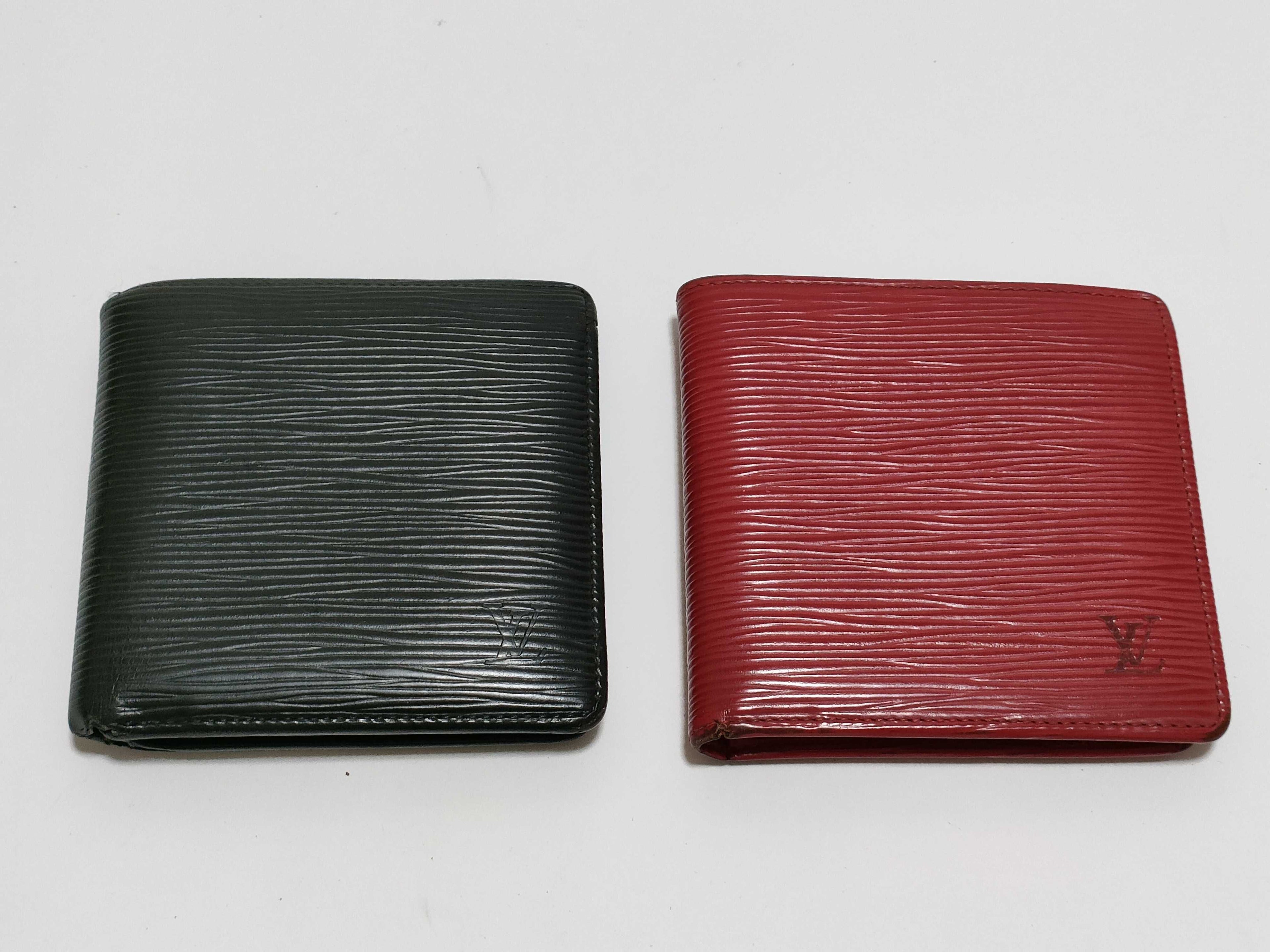 Two Louis Vuitton Epi Wallets