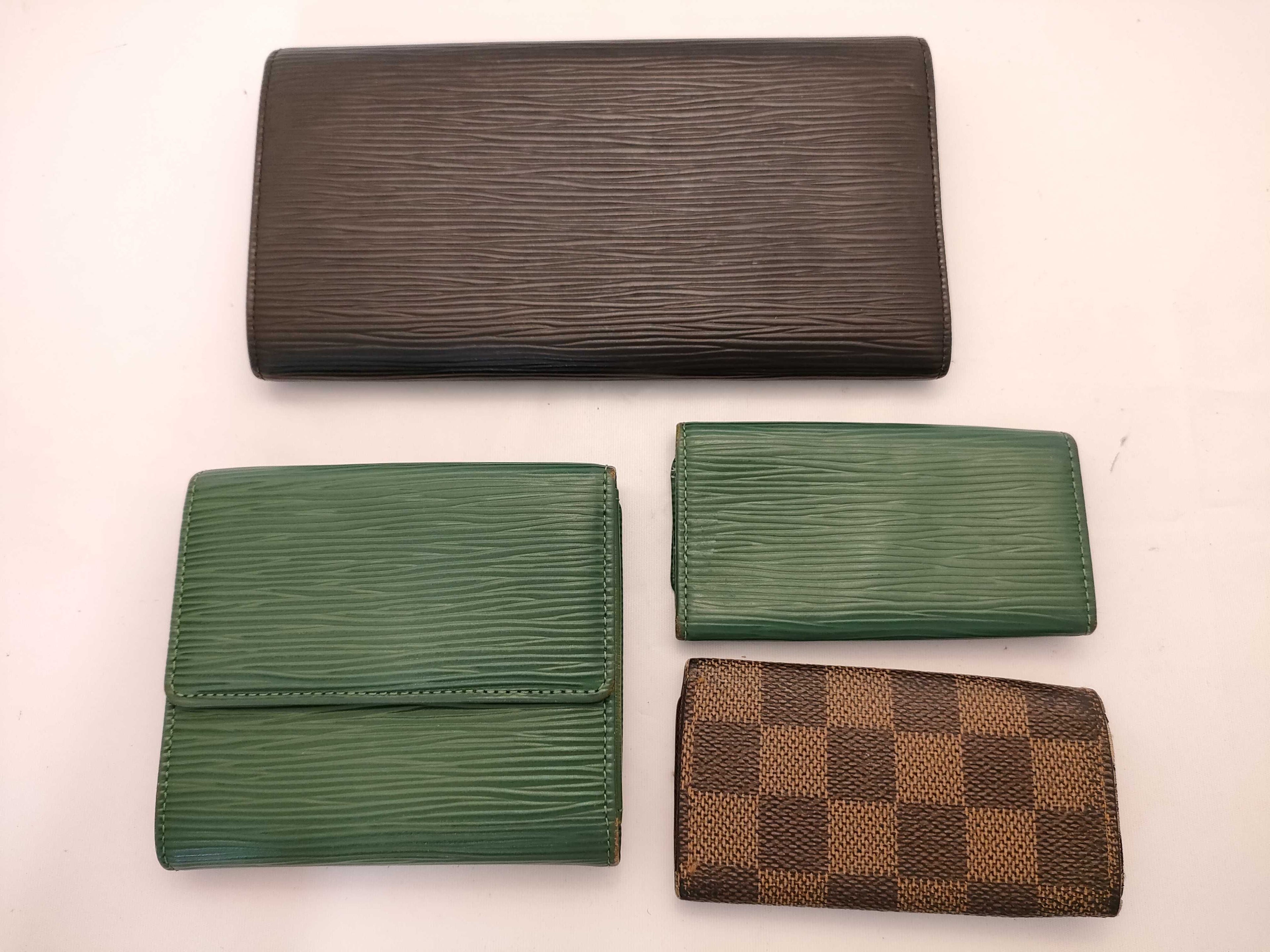 Louis Vuitton Epi Leather 4-Piece Wallet & Key Case Bundle