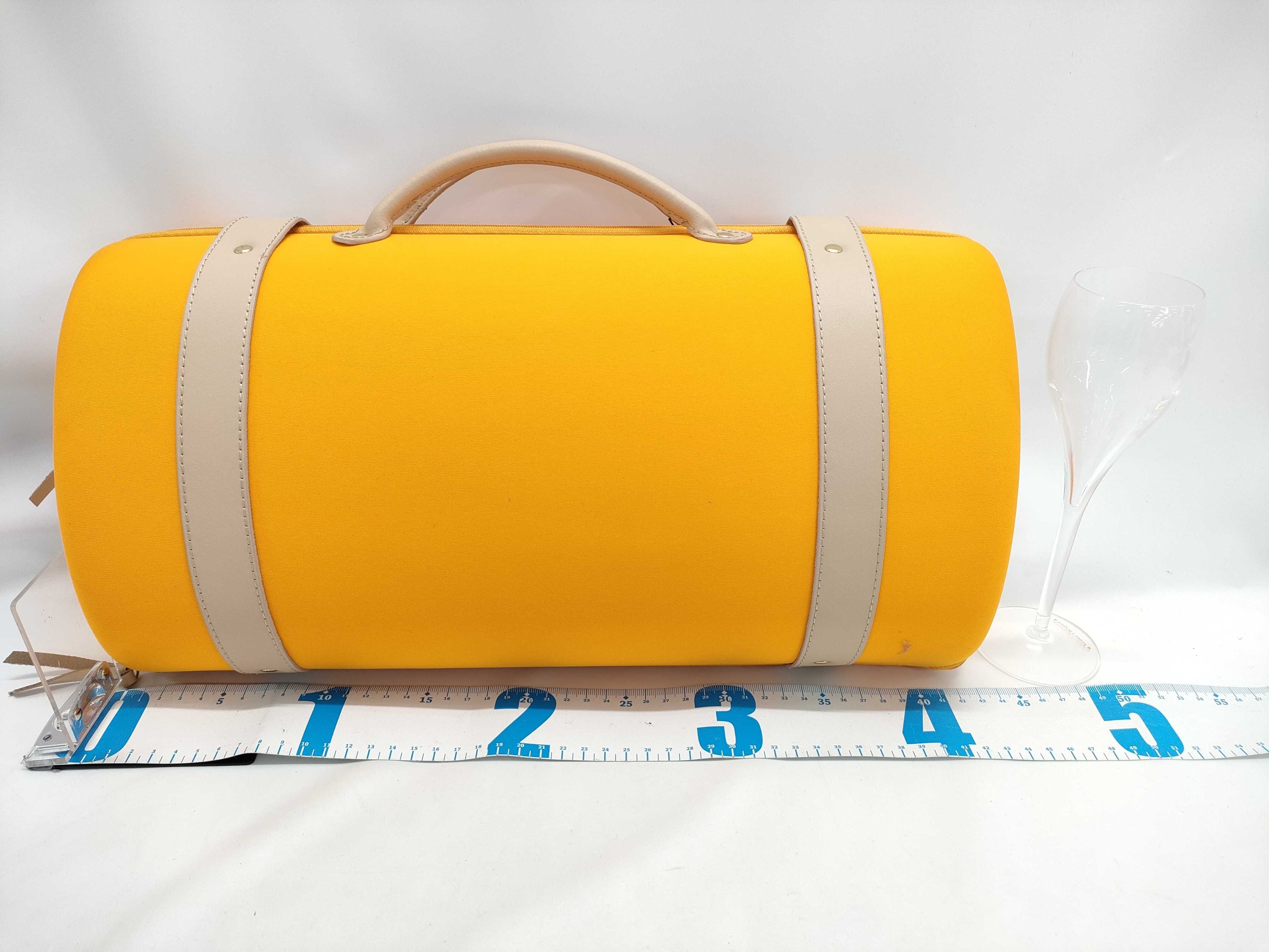 Veuve Clicquot Travel Champagne Case with Two Glasses