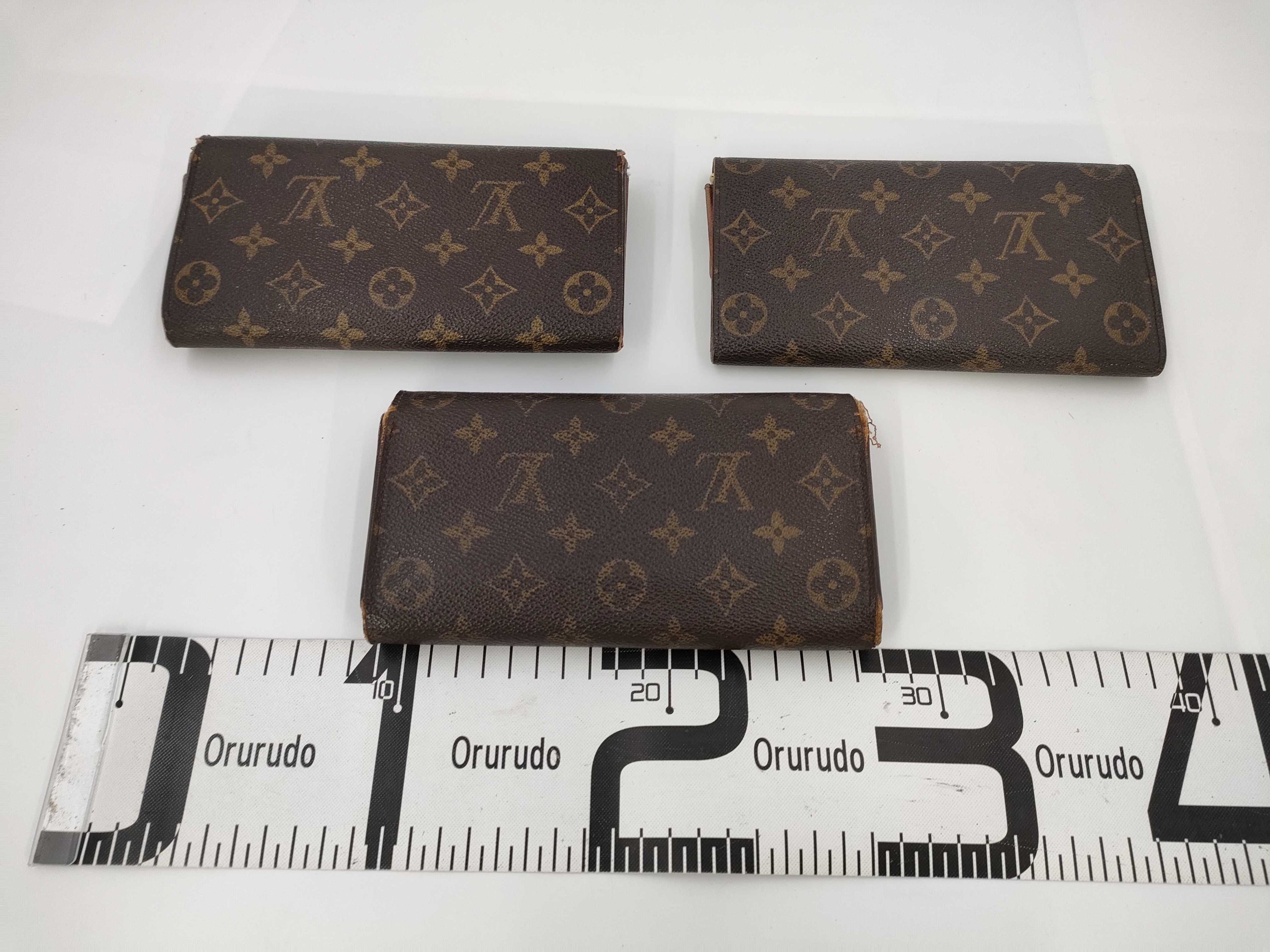 Louis Vuitton Monogram Wallet 3-Piece Bundle
