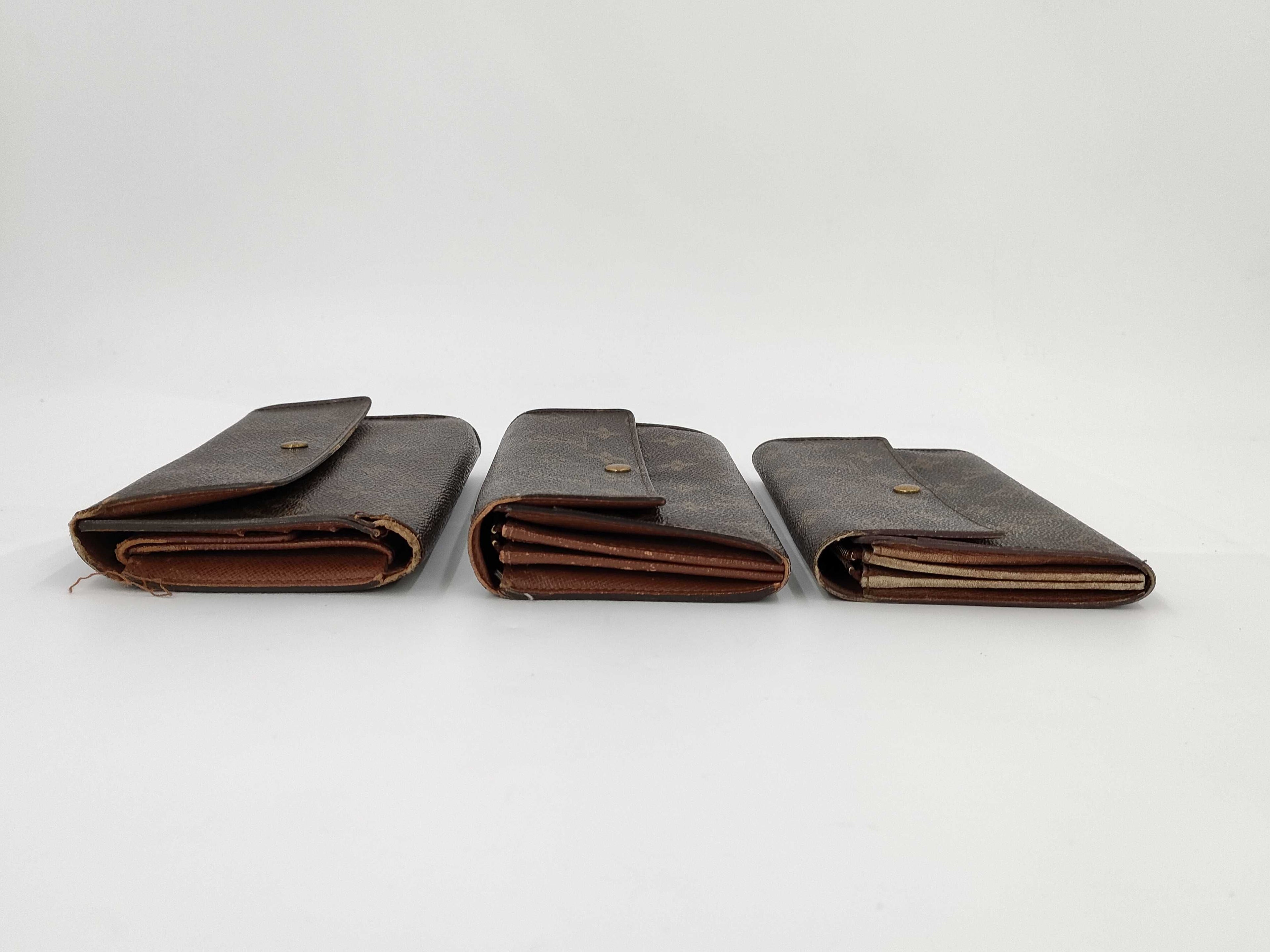 Louis Vuitton Monogram Wallet 3-Piece Bundle