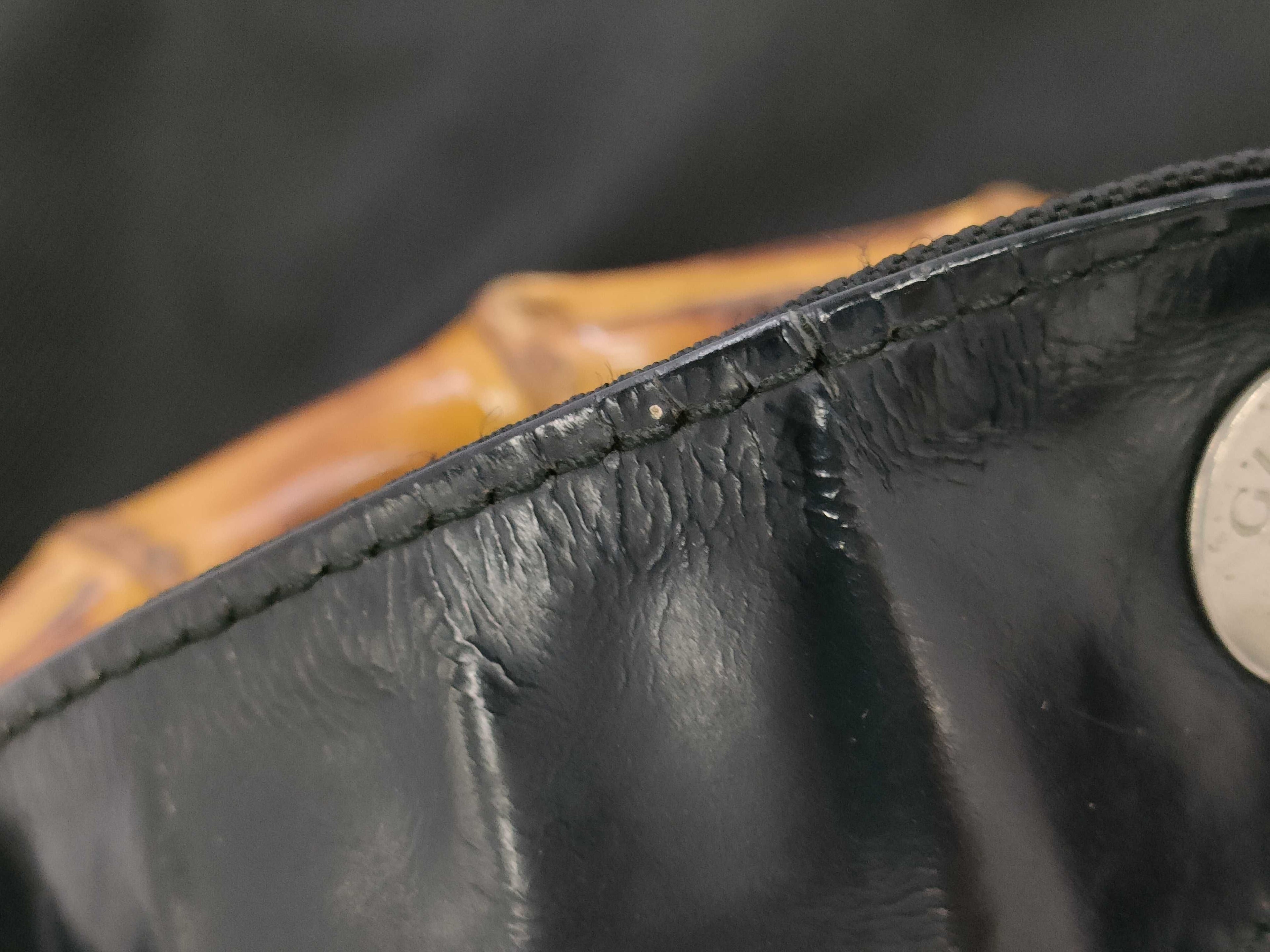 Gucci Bamboo 2-Way Handbag with Detachable Strap