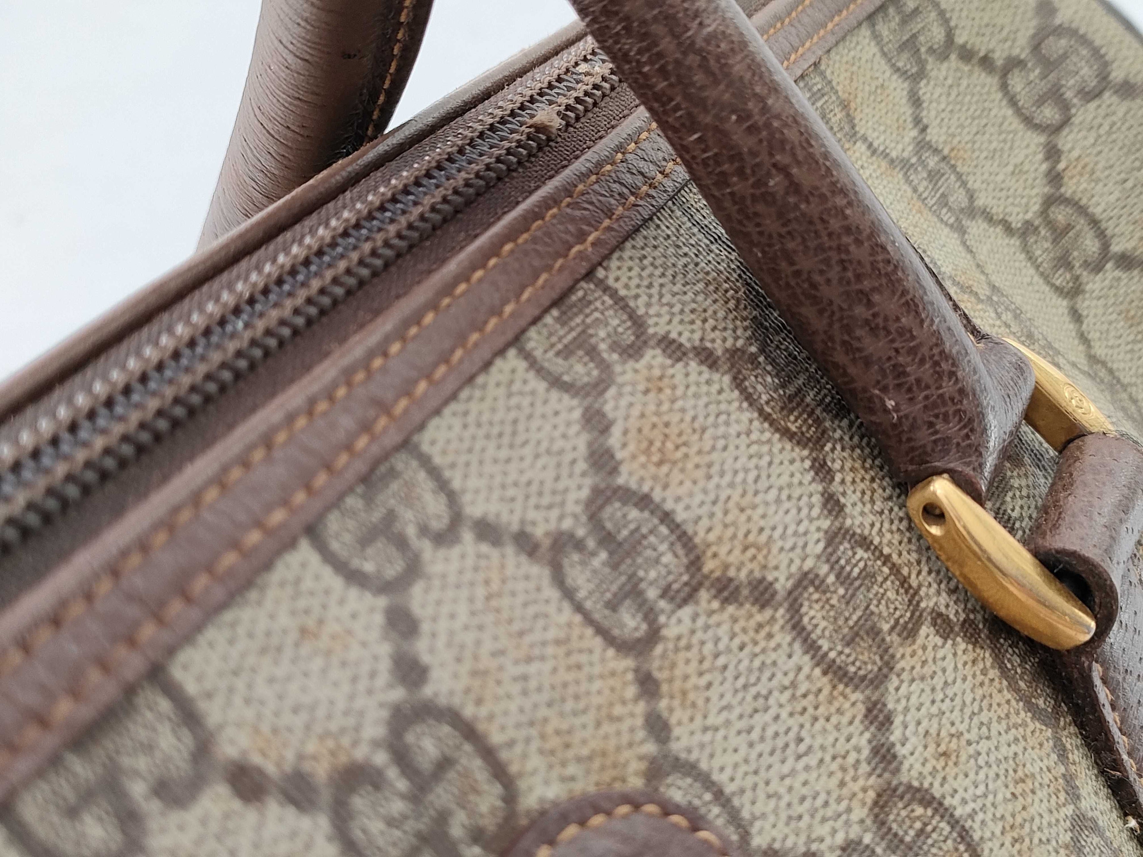 Gucci GG Supreme 30cm Duffle bag/ Hand Bag