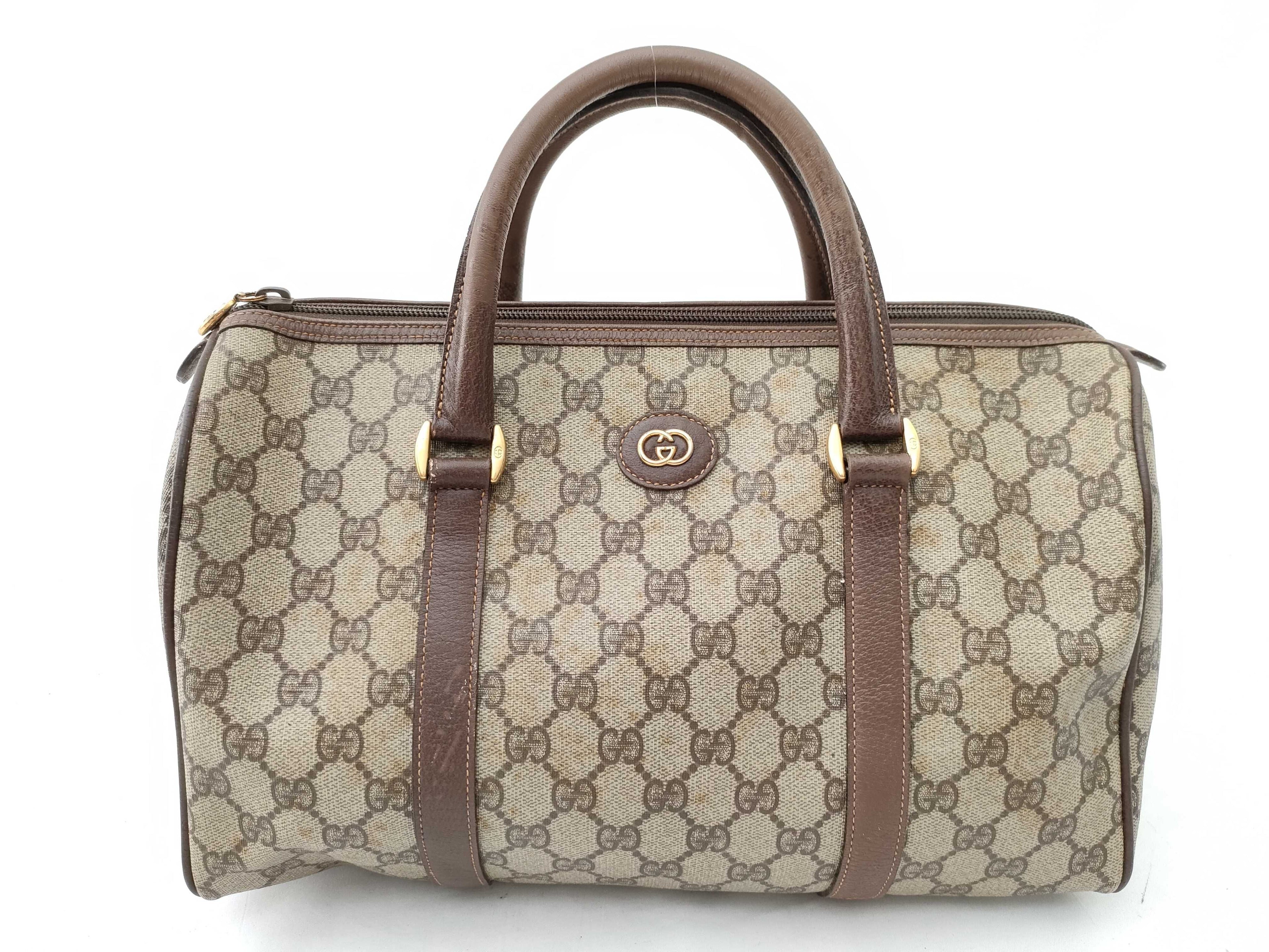 Gucci GG Supreme 30cm Duffle bag/ Hand Bag