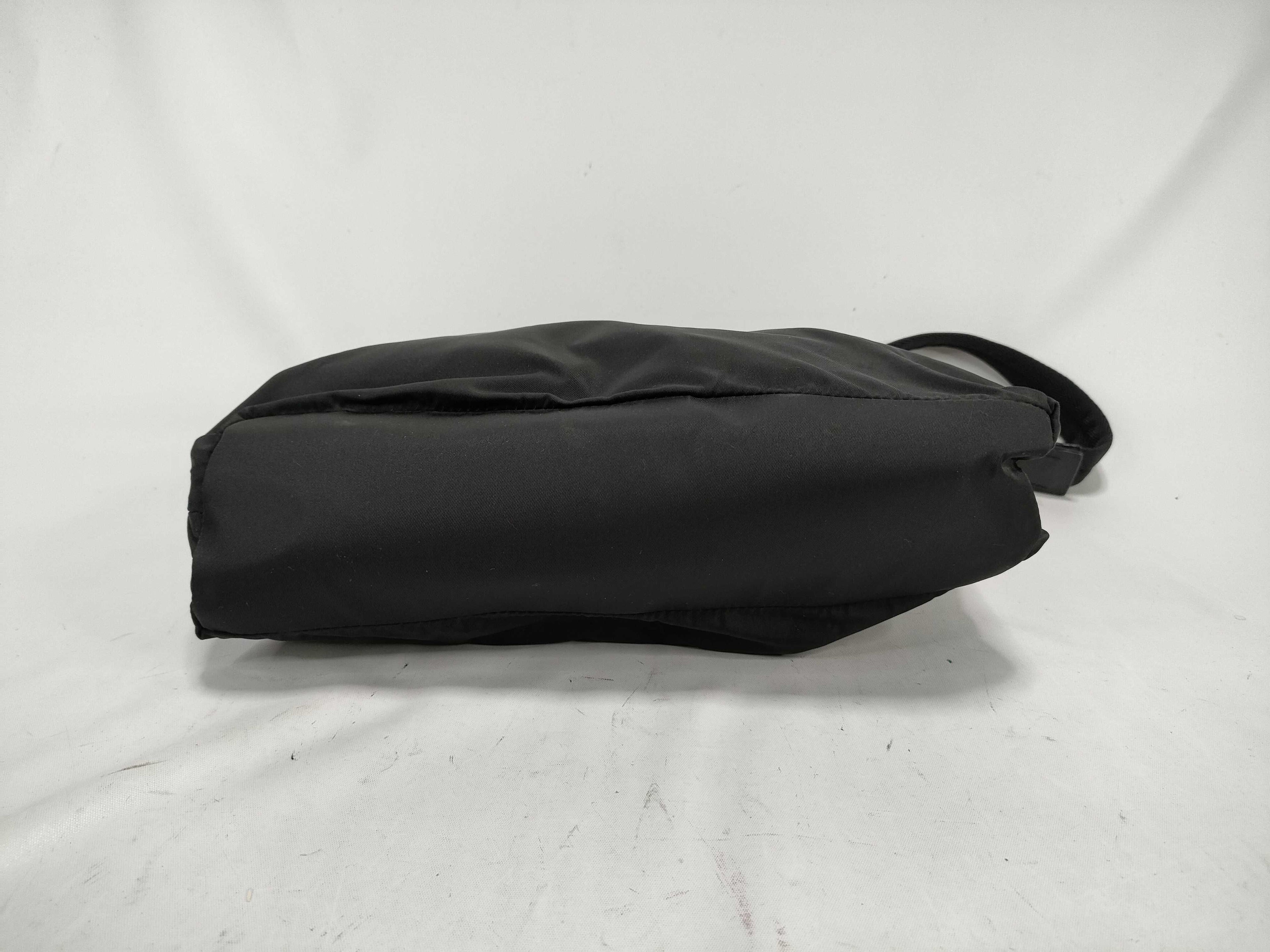 Prada Nylon One Shoulder Triangle Plate Shoulder Bag