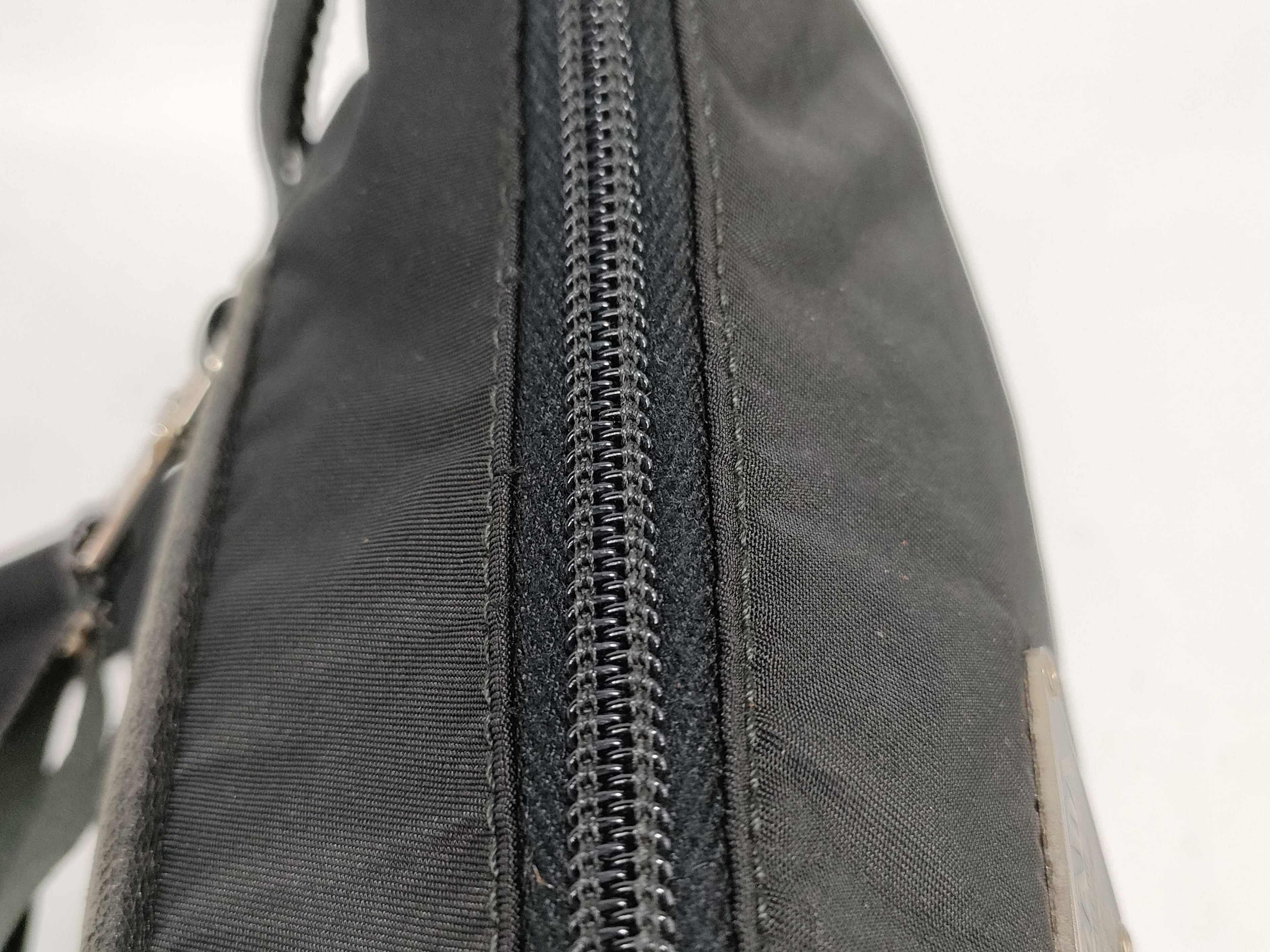 Prada Nylon One Shoulder Triangle Plate Shoulder Bag