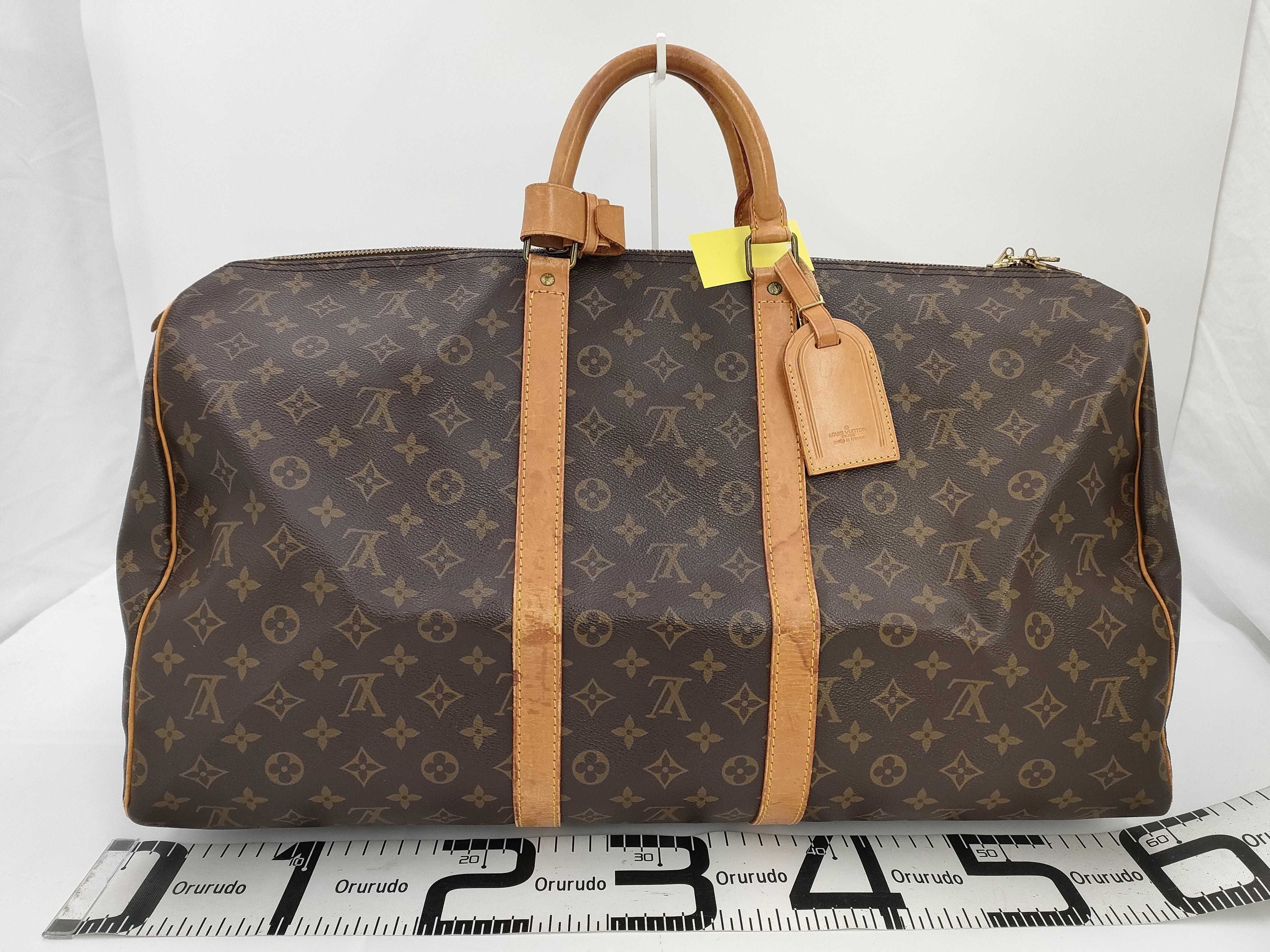 Louis Vuitton Monogram Keepall 55 Duffel Bag (M41424)