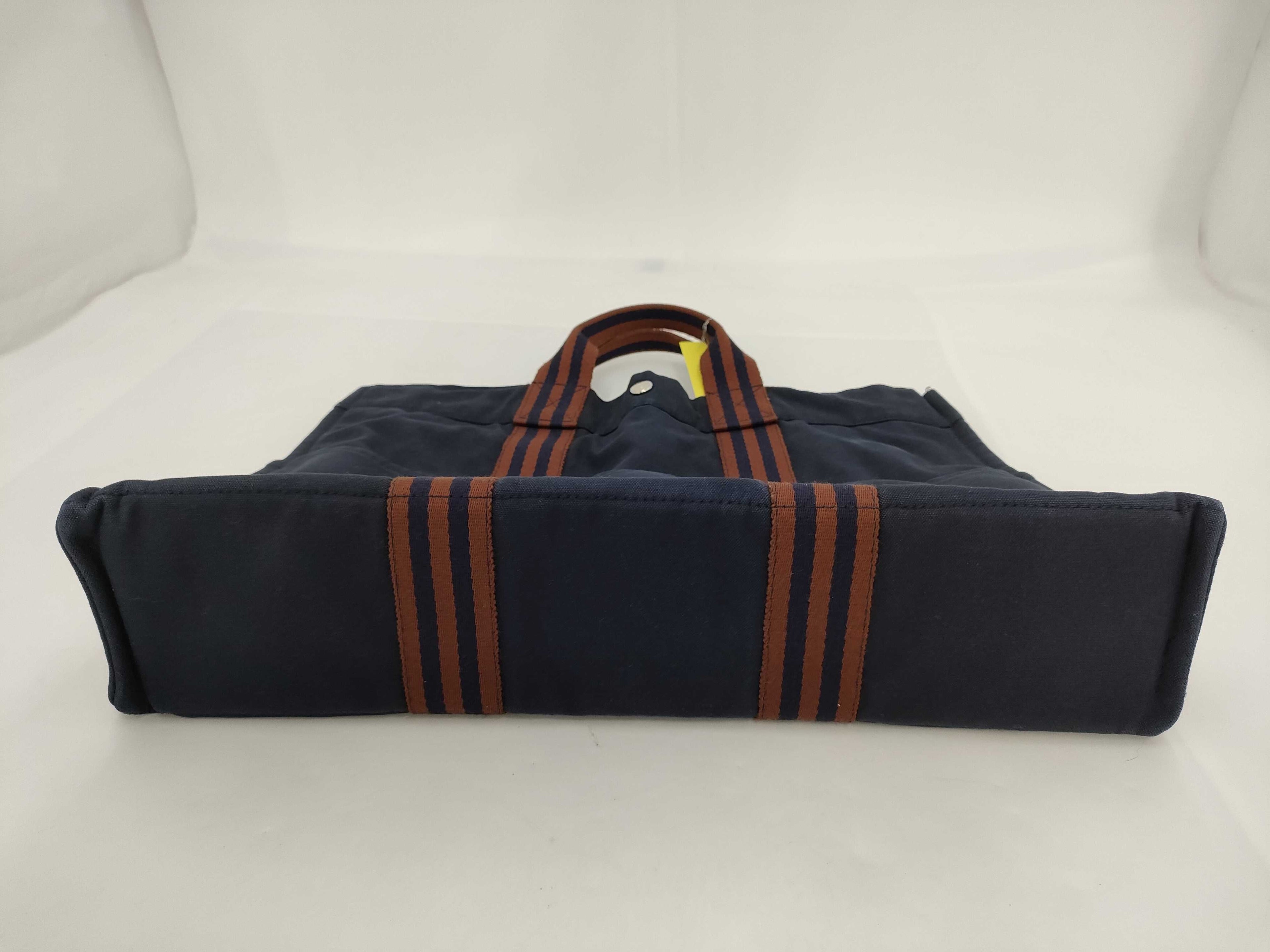 Hermès Fourre-Tout MM Canvas Tote Bag