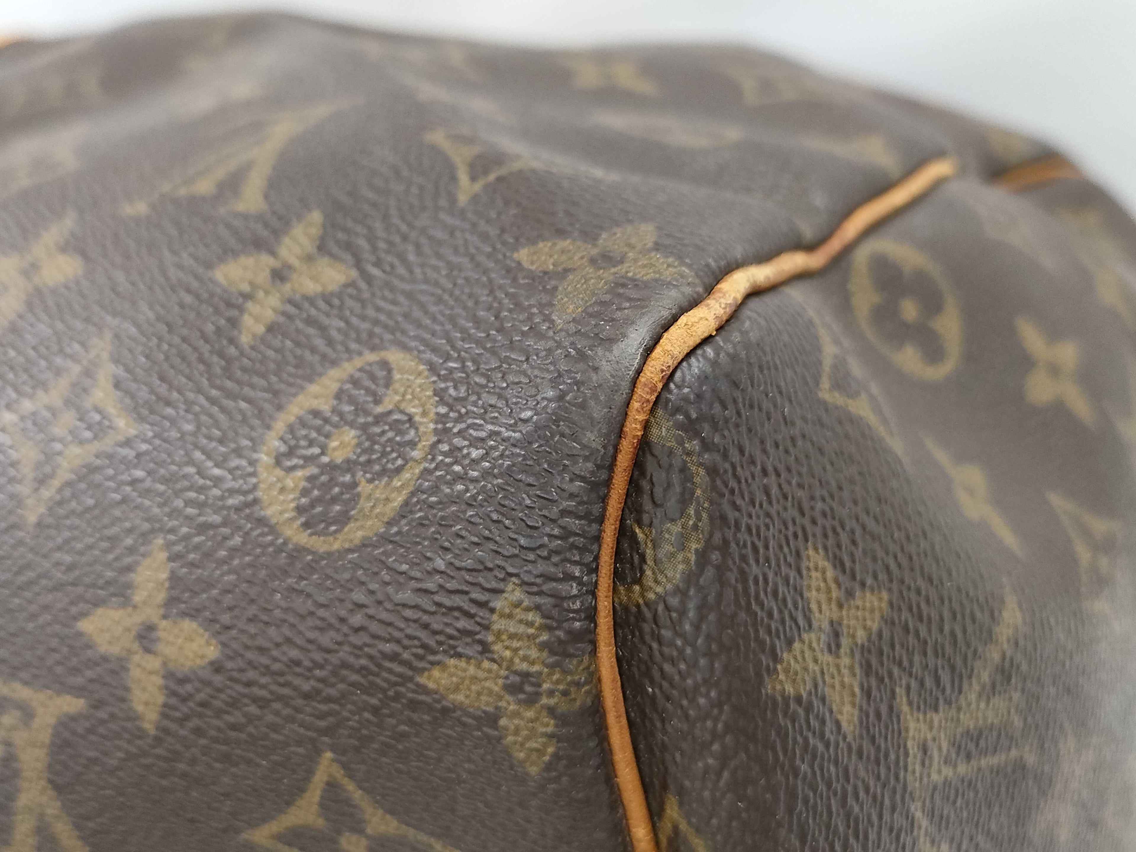 Louis Vuitton Monogram Keepall 60 Duffel Bag With Shoulder Strap (M41412)