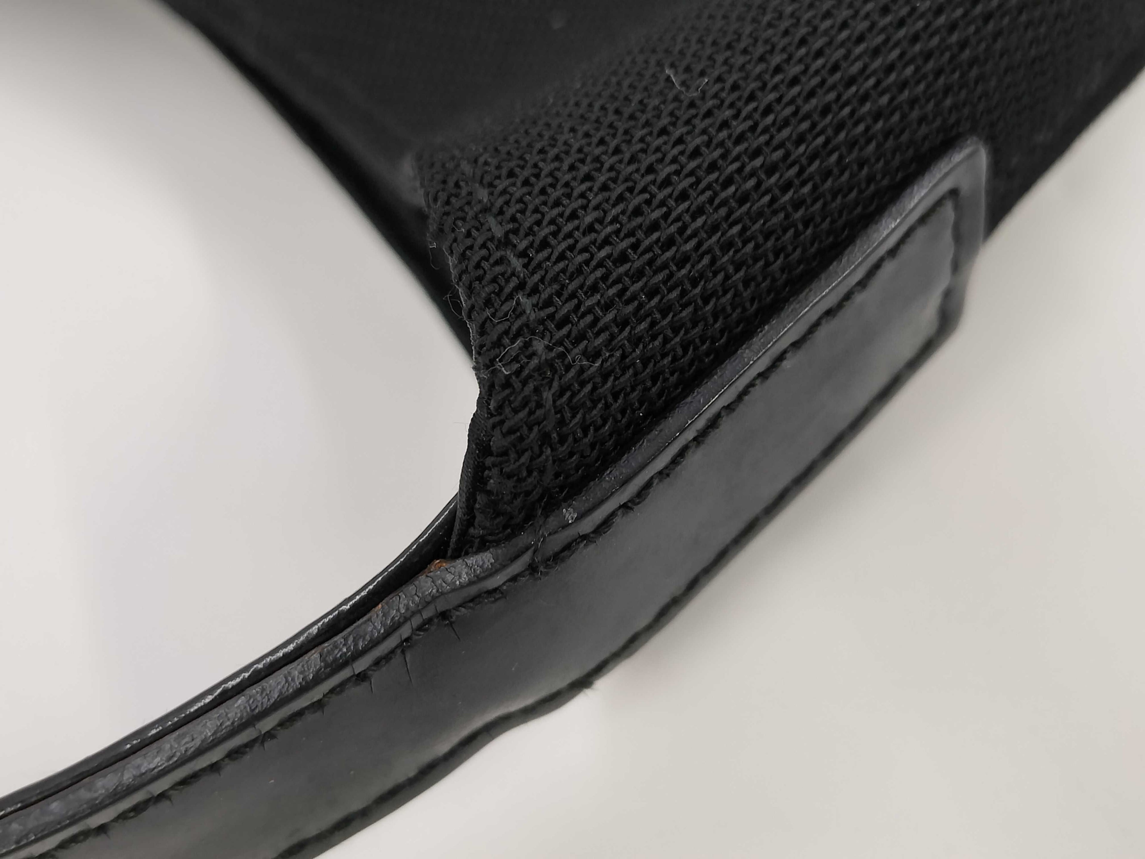 Gucci Nylon Shoulder Bag With Metal Handle