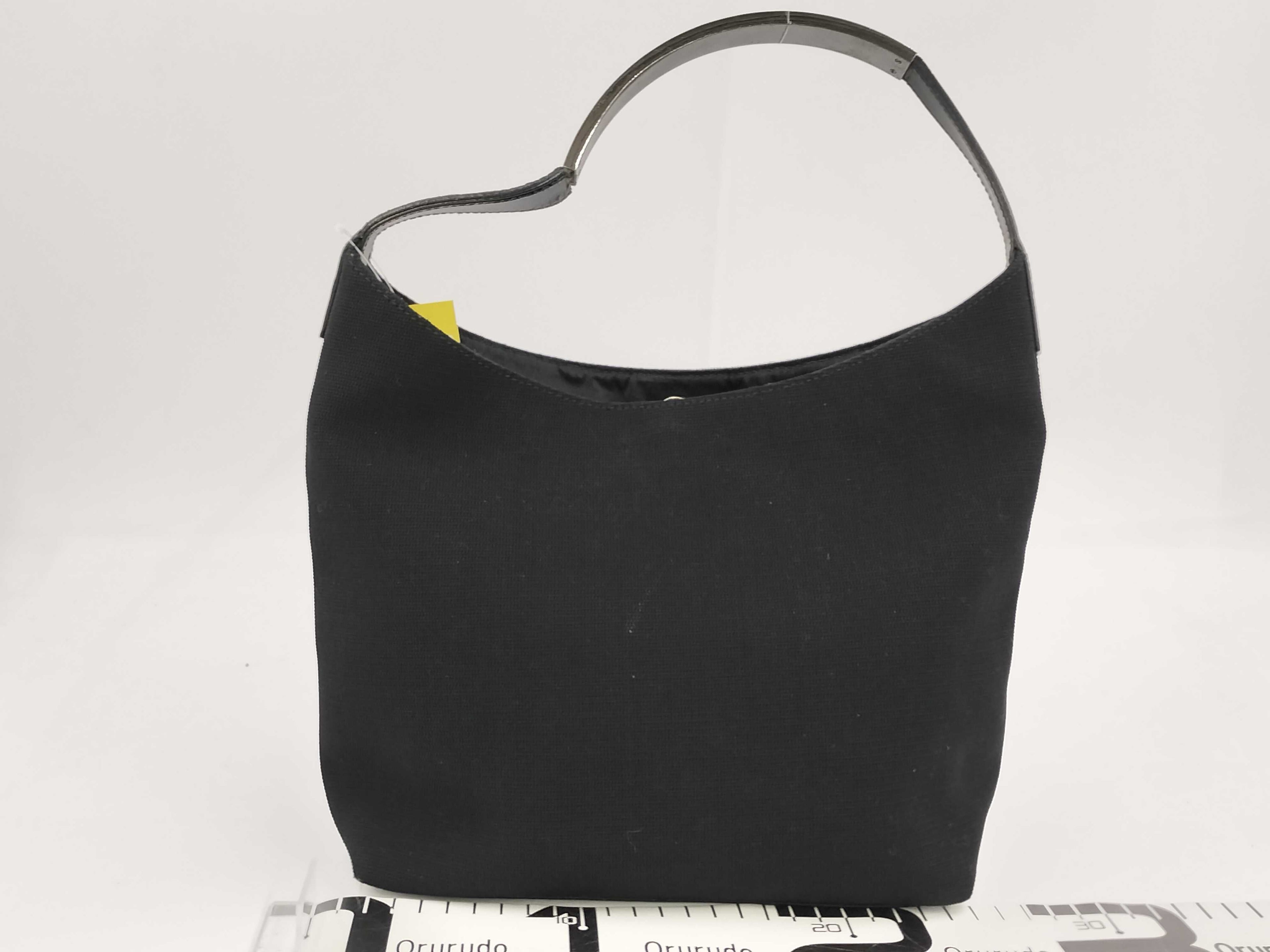 Gucci Nylon Shoulder Bag With Metal Handle
