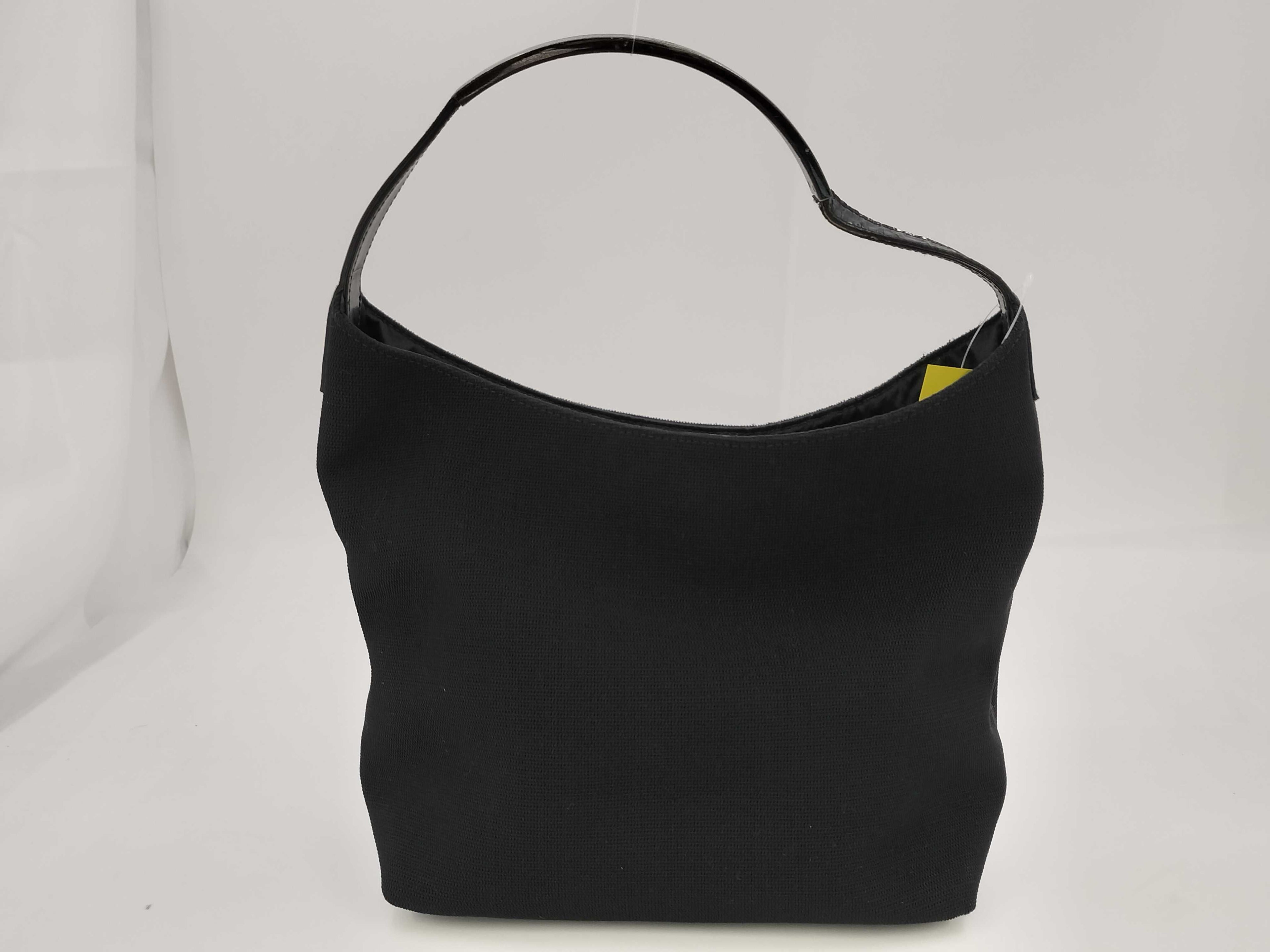 Gucci Nylon Shoulder Bag With Metal Handle
