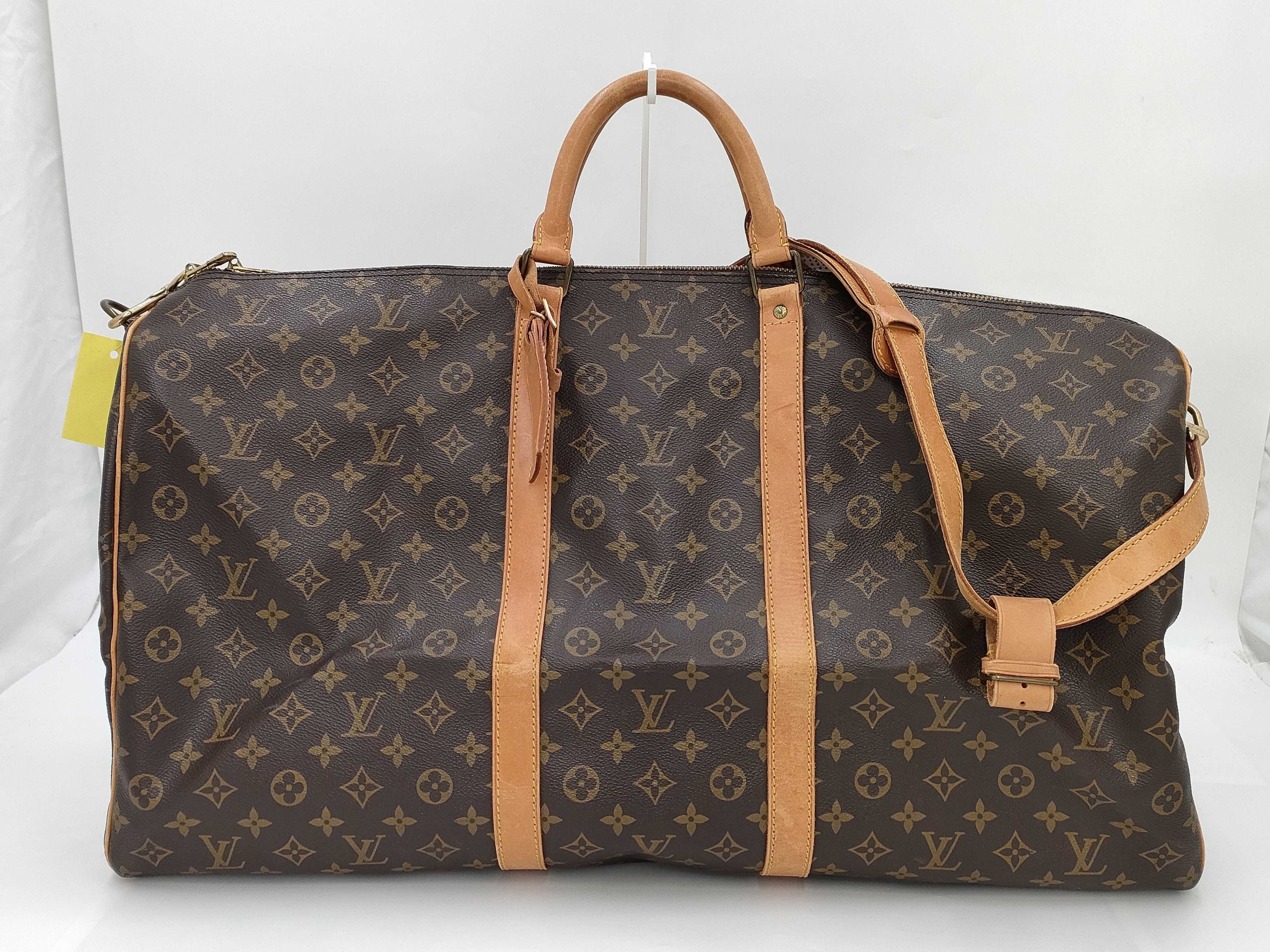 Louis Vuitton Monogram Keepall 60 Duffel Bag With Shoulder Strap
