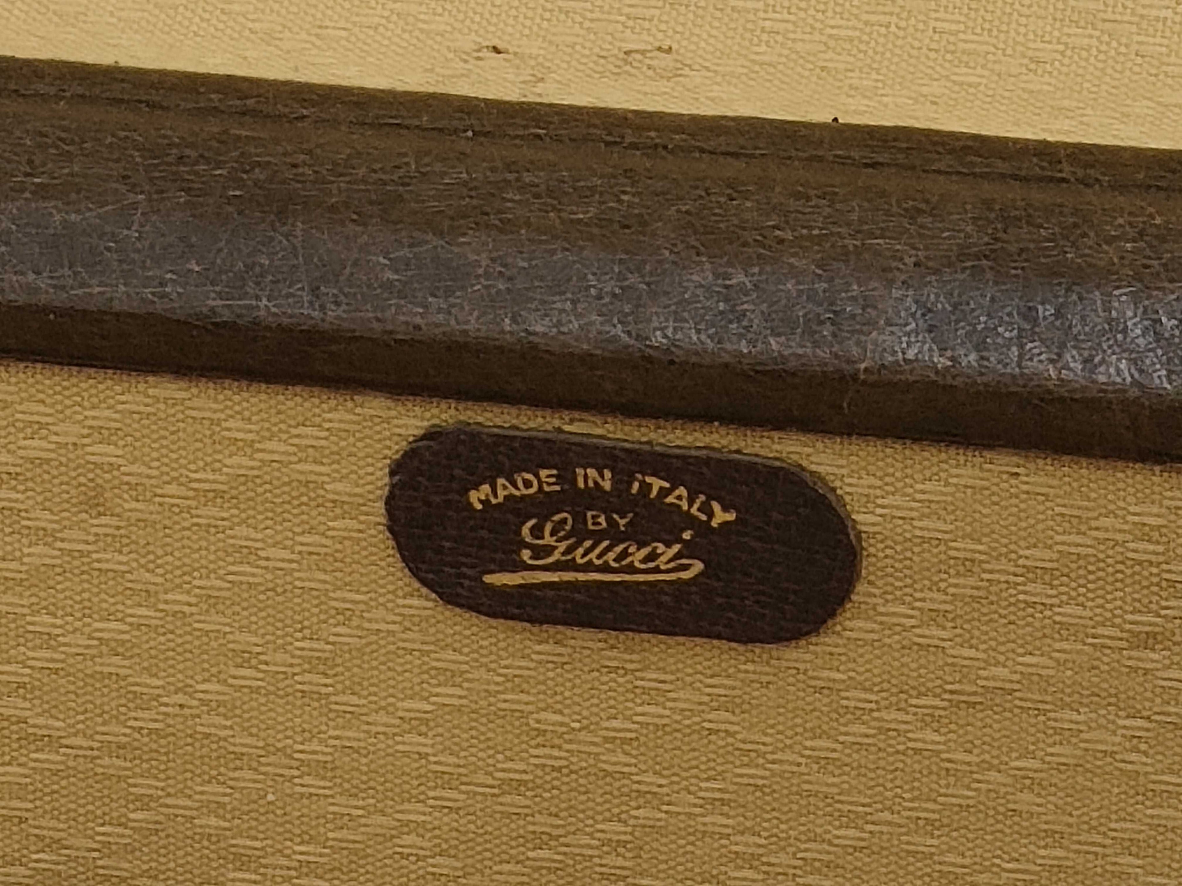 Vintage Gucci GG Supreme Trunk Case