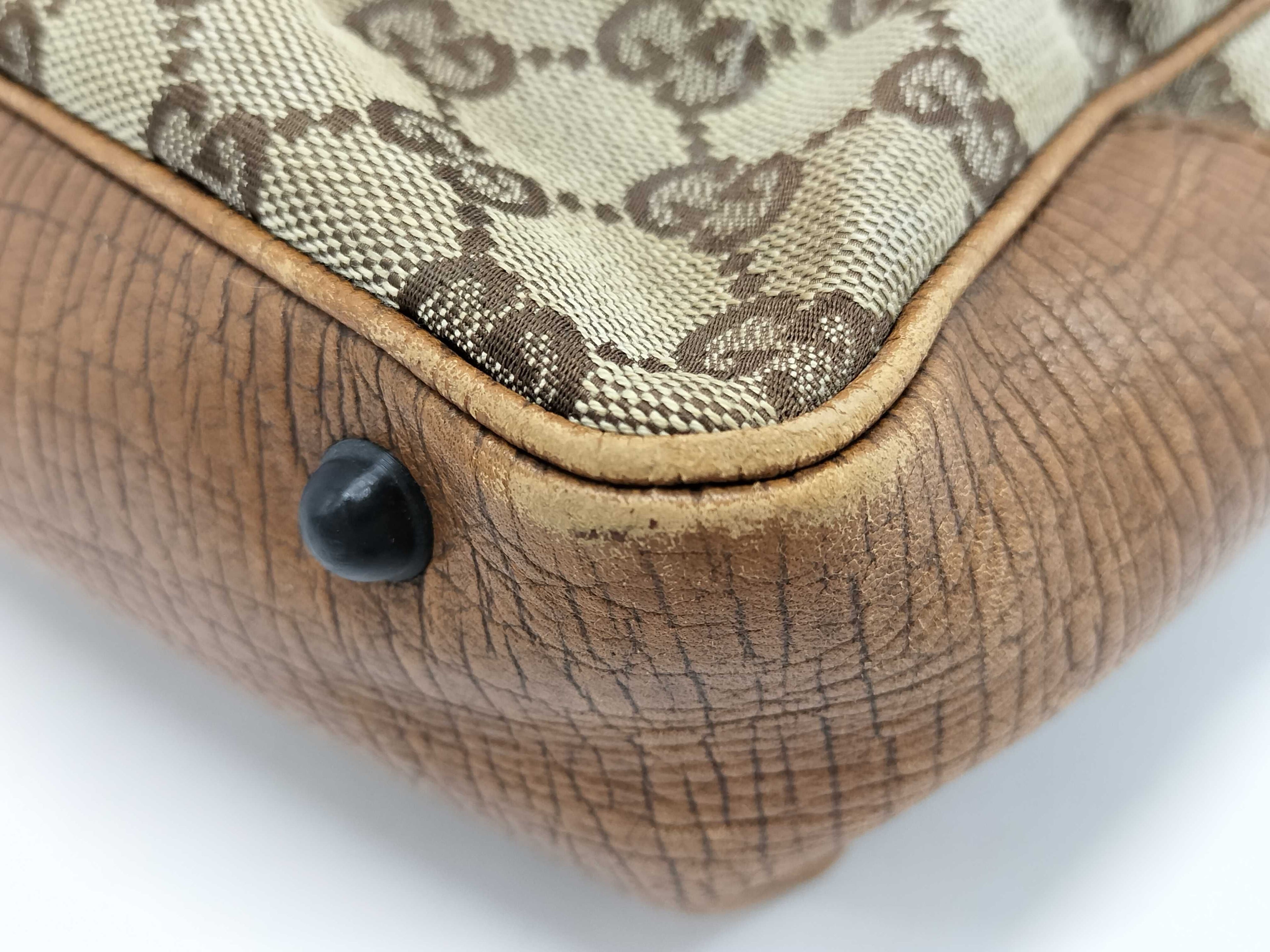Gucci Bamboo GG Monogram Handbag