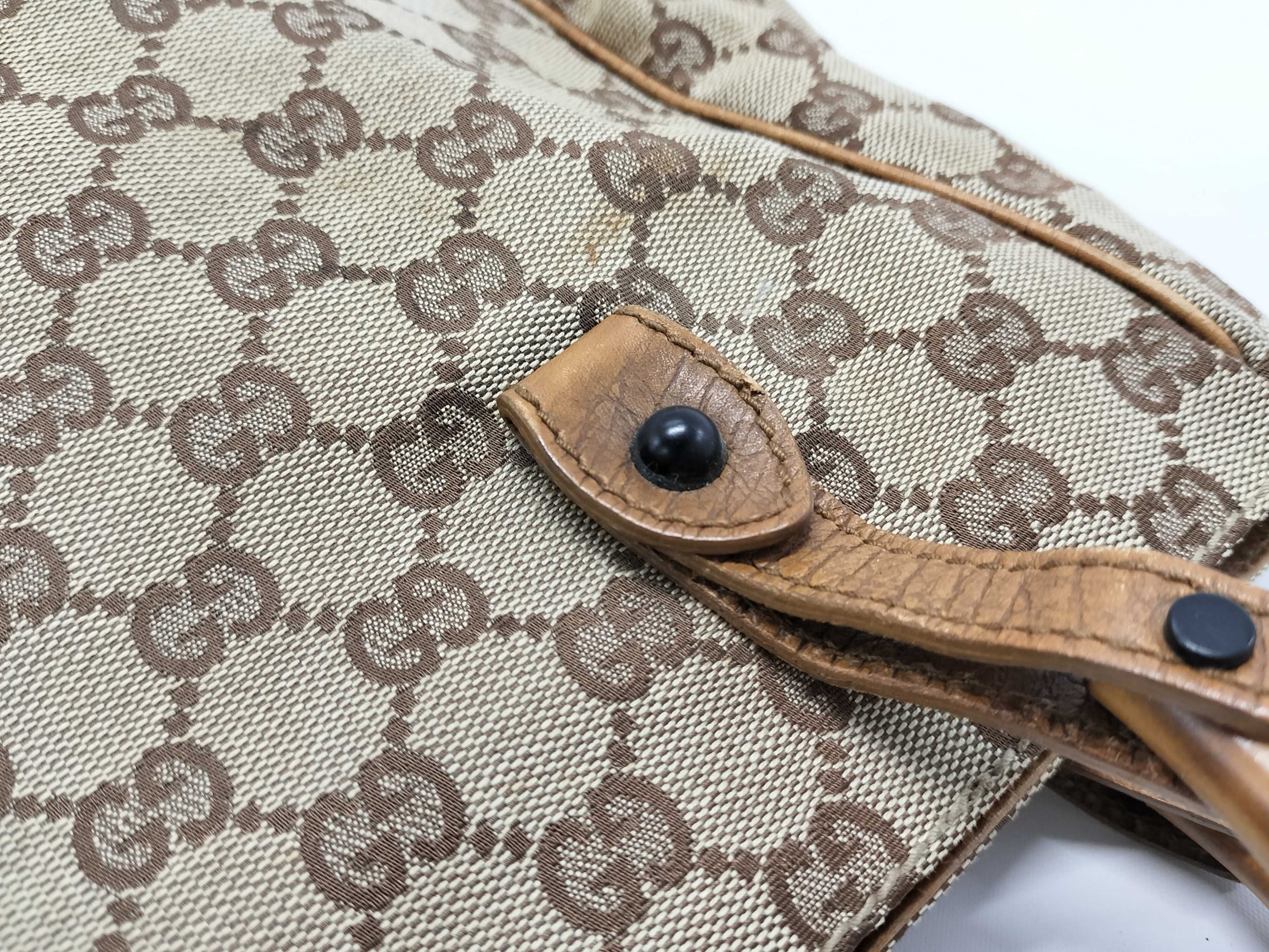 Gucci Bamboo GG Monogram Handbag